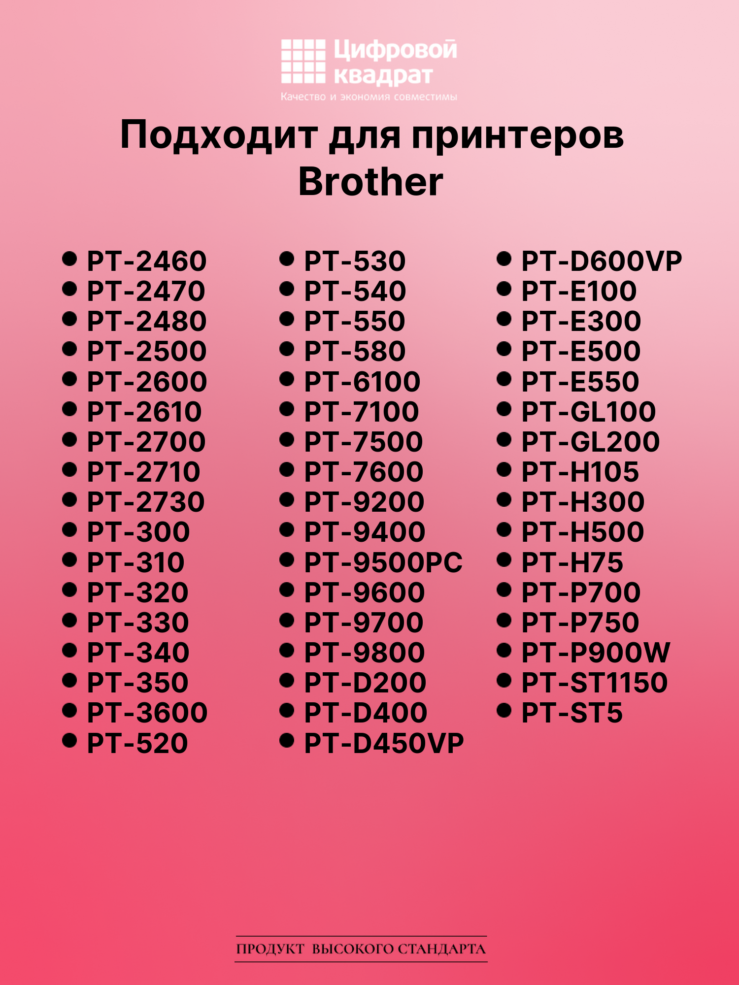 Картридж для Brother PT-H100 (TZe-111), PT-1000, PT-18 3