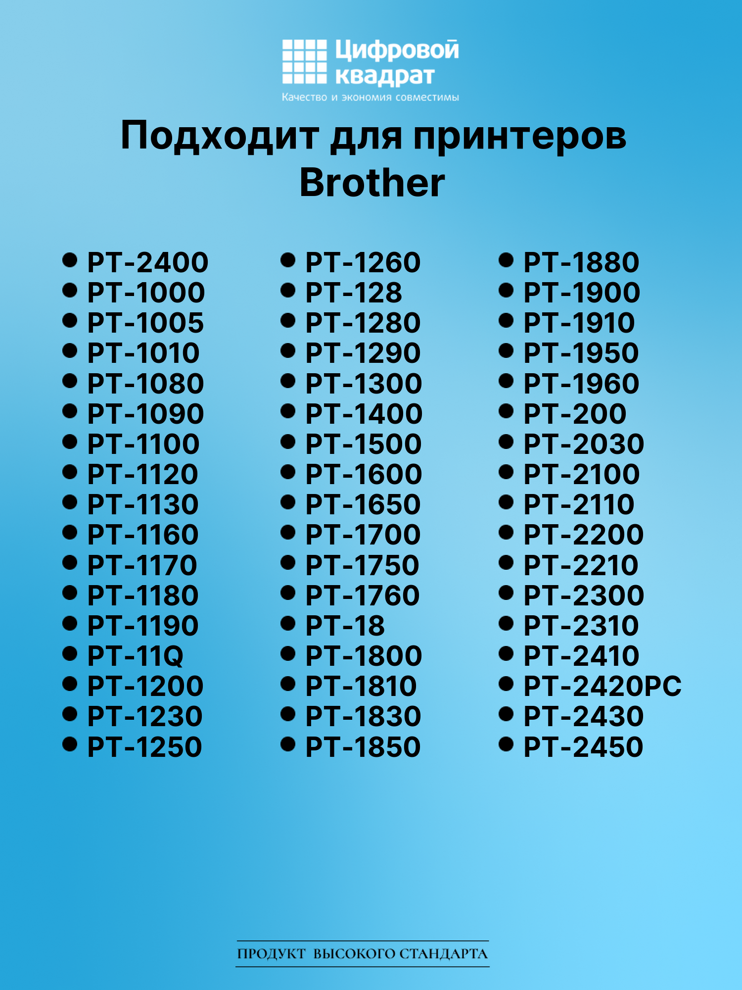 Картридж для Brother PT-2400 (TZe-111), PT-1000, PT-18 2