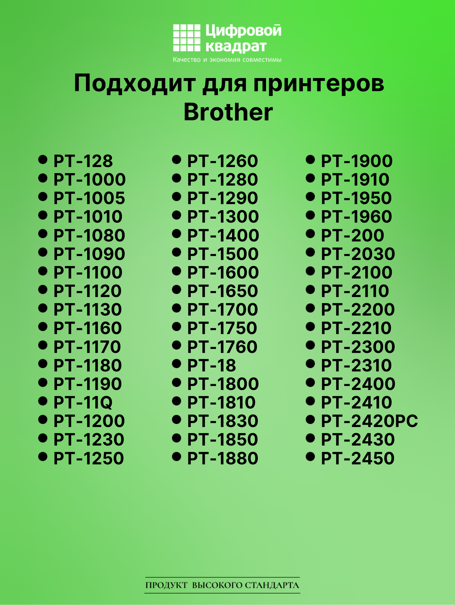 Картридж для Brother PT-128 (TZe-111), PT-1000, PT-11Q 2