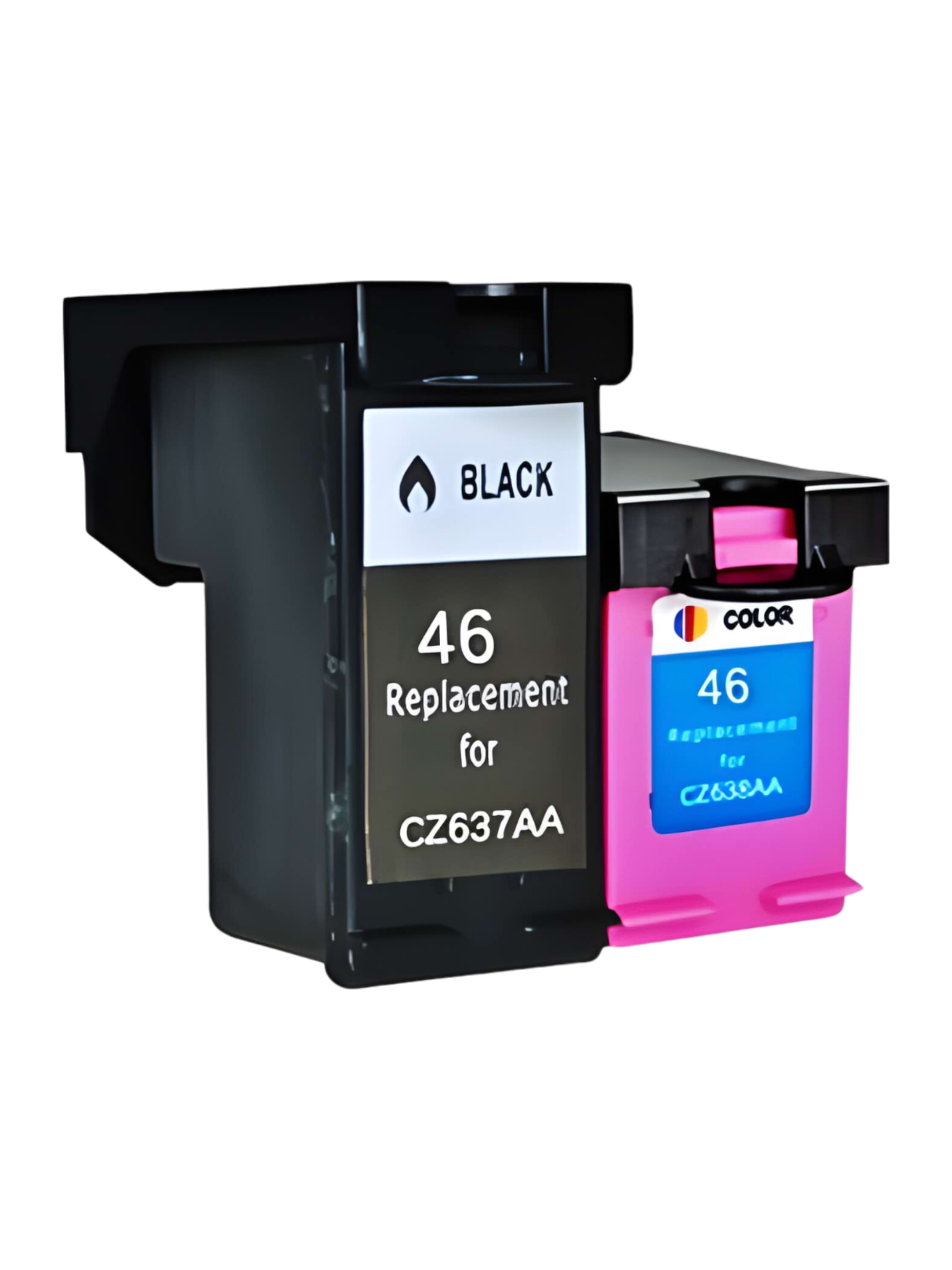 Набор картриджей №46 HP CZ637-CZ638 совместимый 1