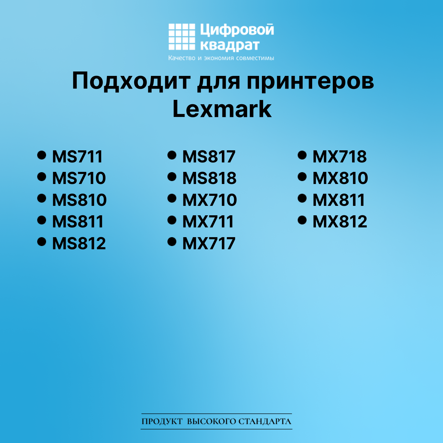Картридж для Lexmark MS711 (№520Z), MS810, MS811 2