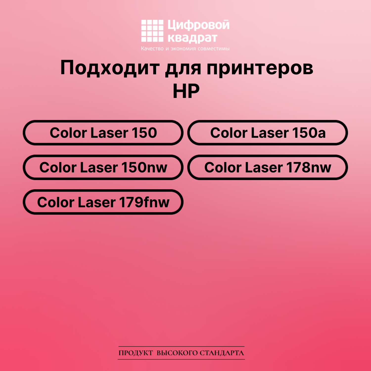 Картридж для HP Color Laser 150 без чипа совместимый 2