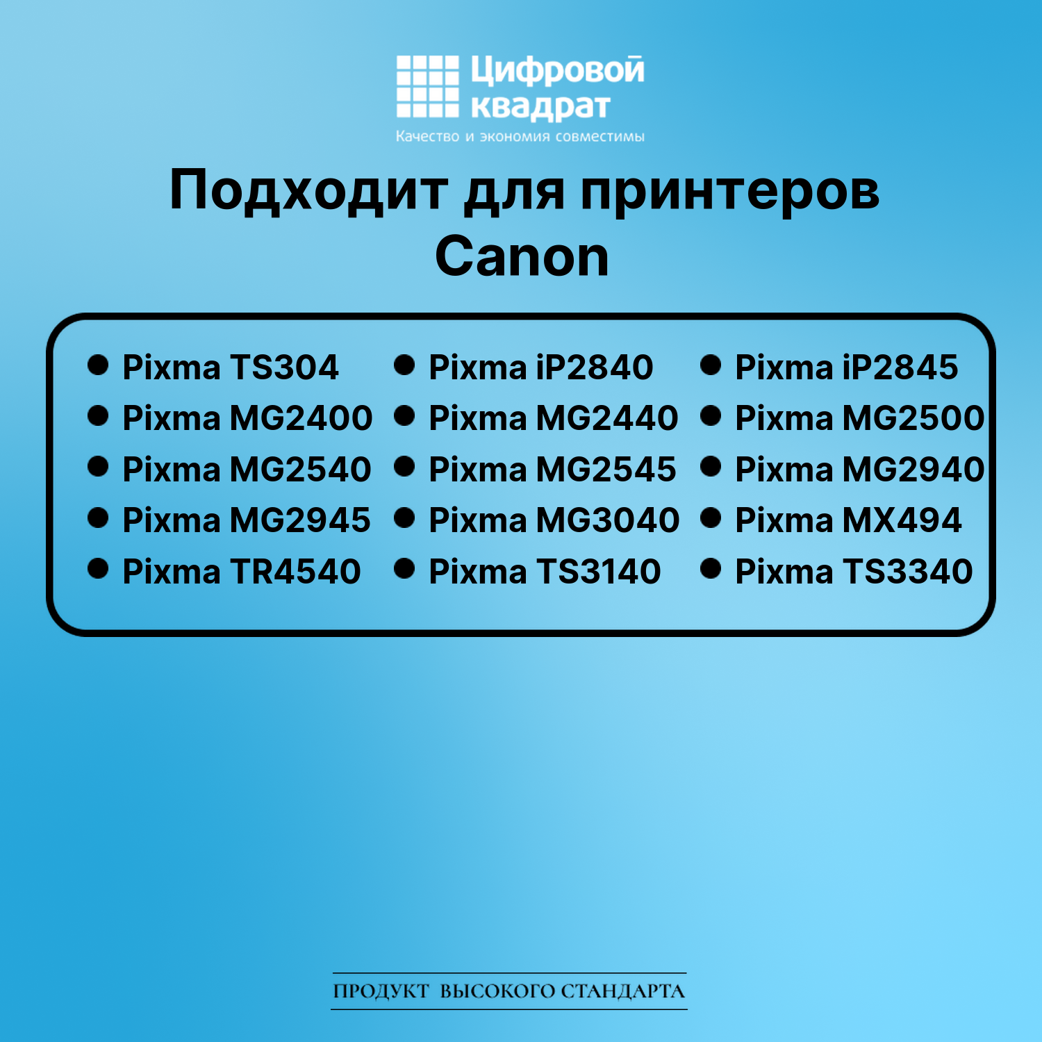 Картридж для Canon Pixma TS304 совместимый 2