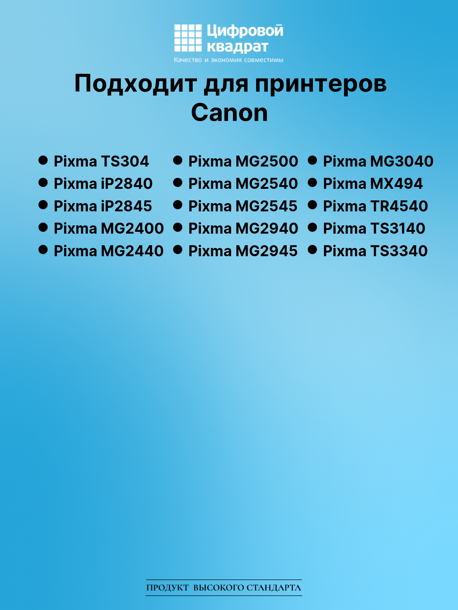 Картридж для Canon Pixma TS304 совместимый 2