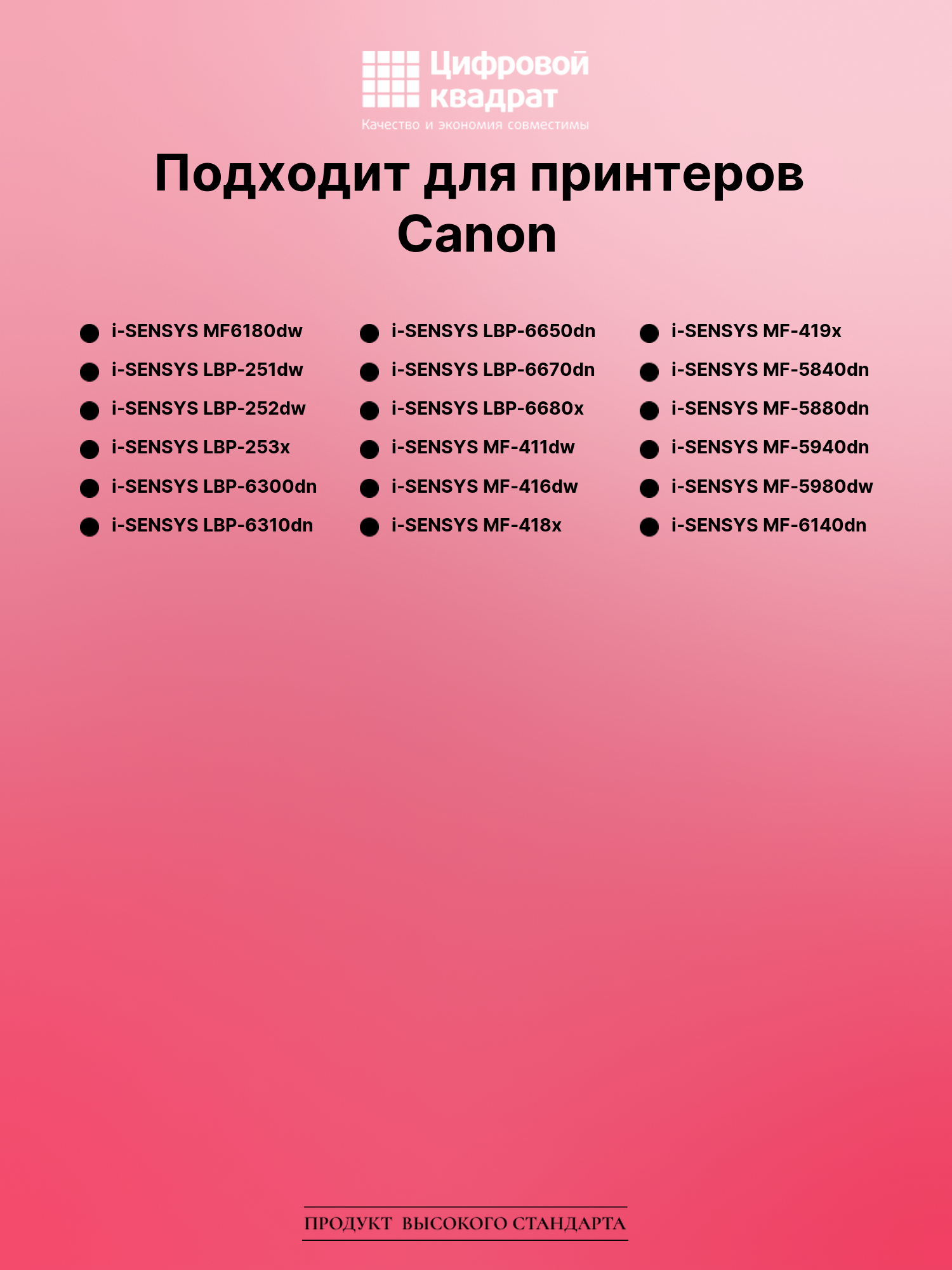 Картридж для Canon i-SENSYS MF6180dw (719), LBP-251dw 2