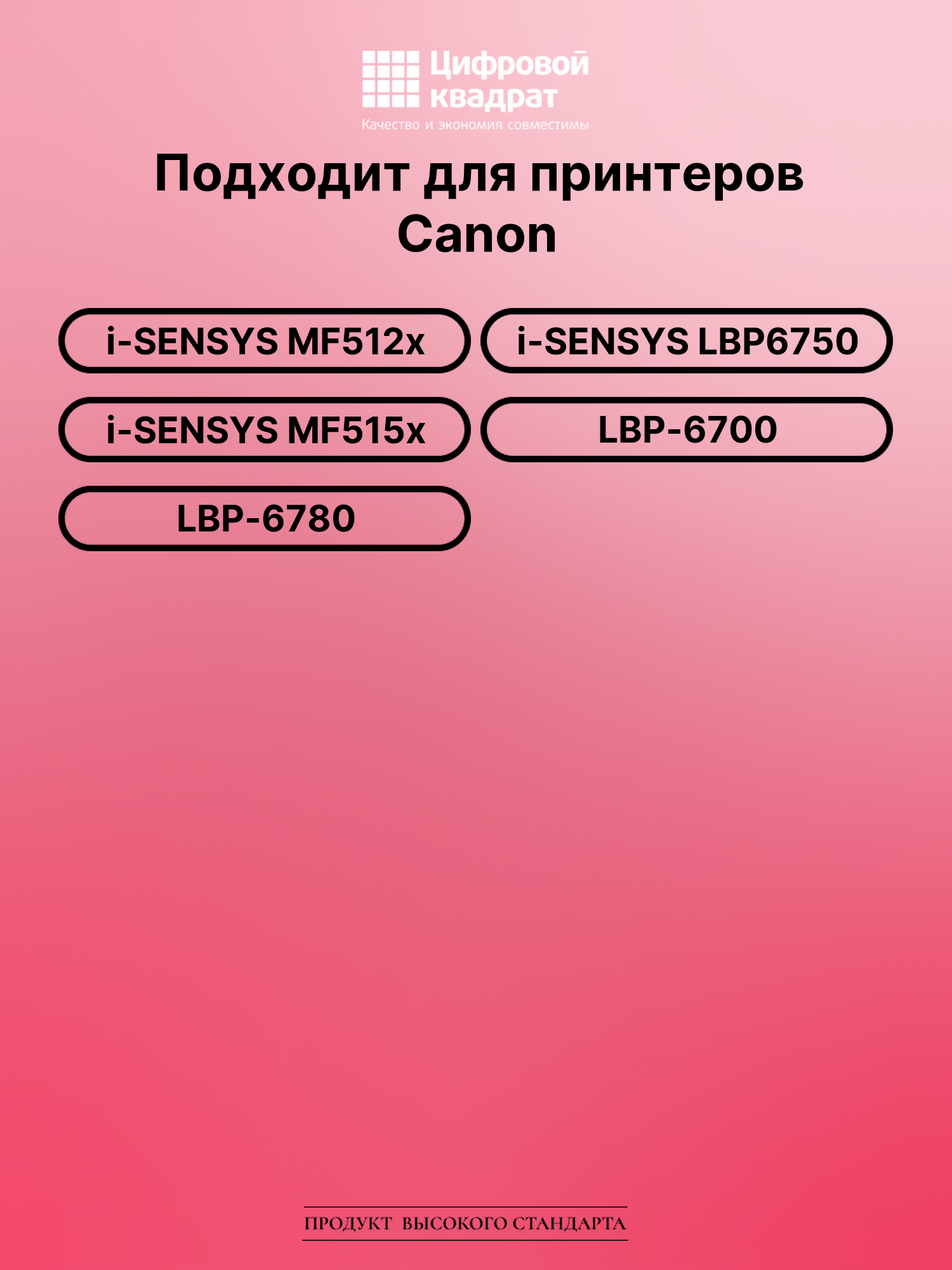 Картридж для Canon i-SENSYS MF512x (724), MF515x 2
