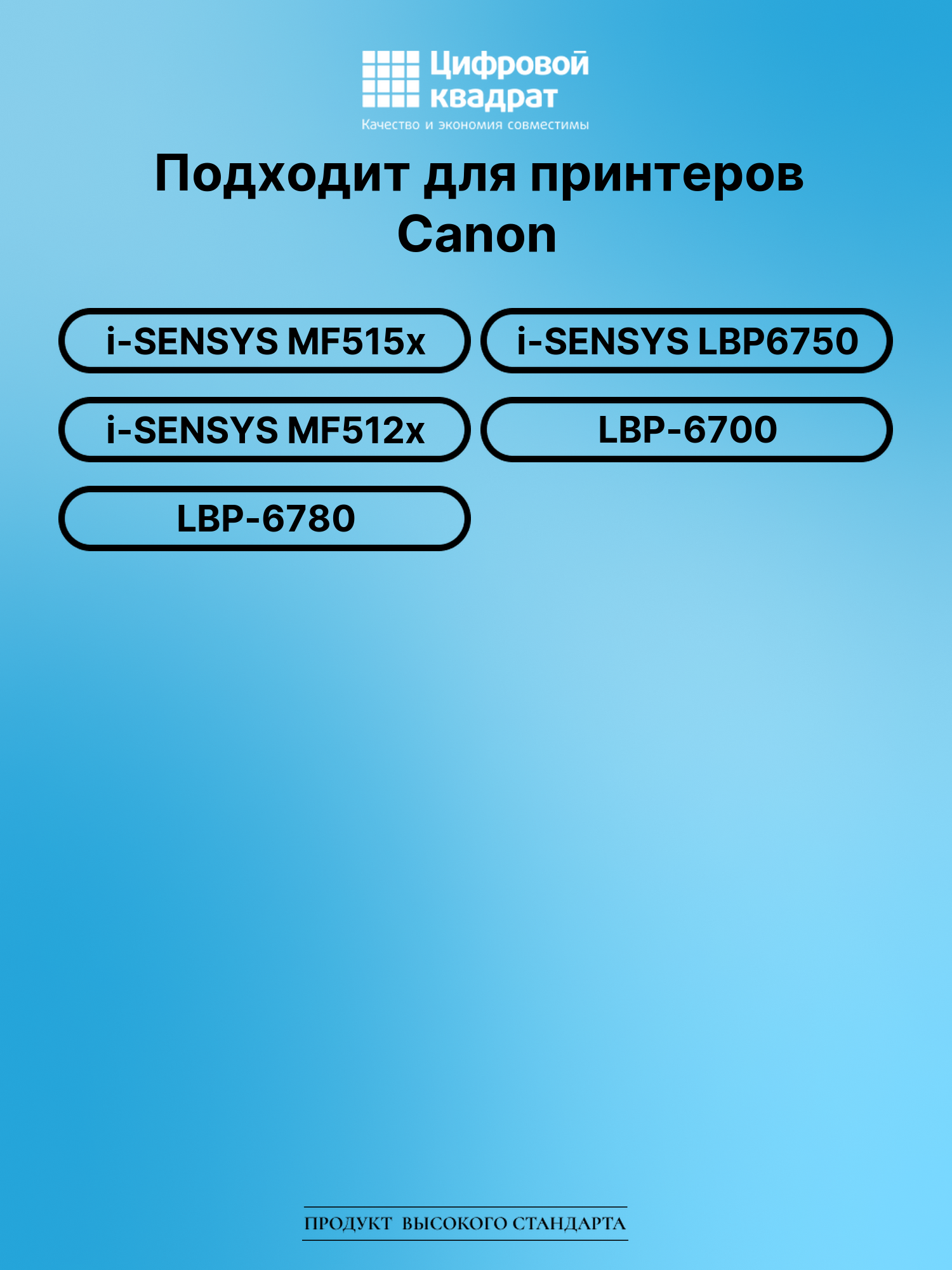 Картридж для Canon i-SENSYS MF515x (724), LBP6750 2