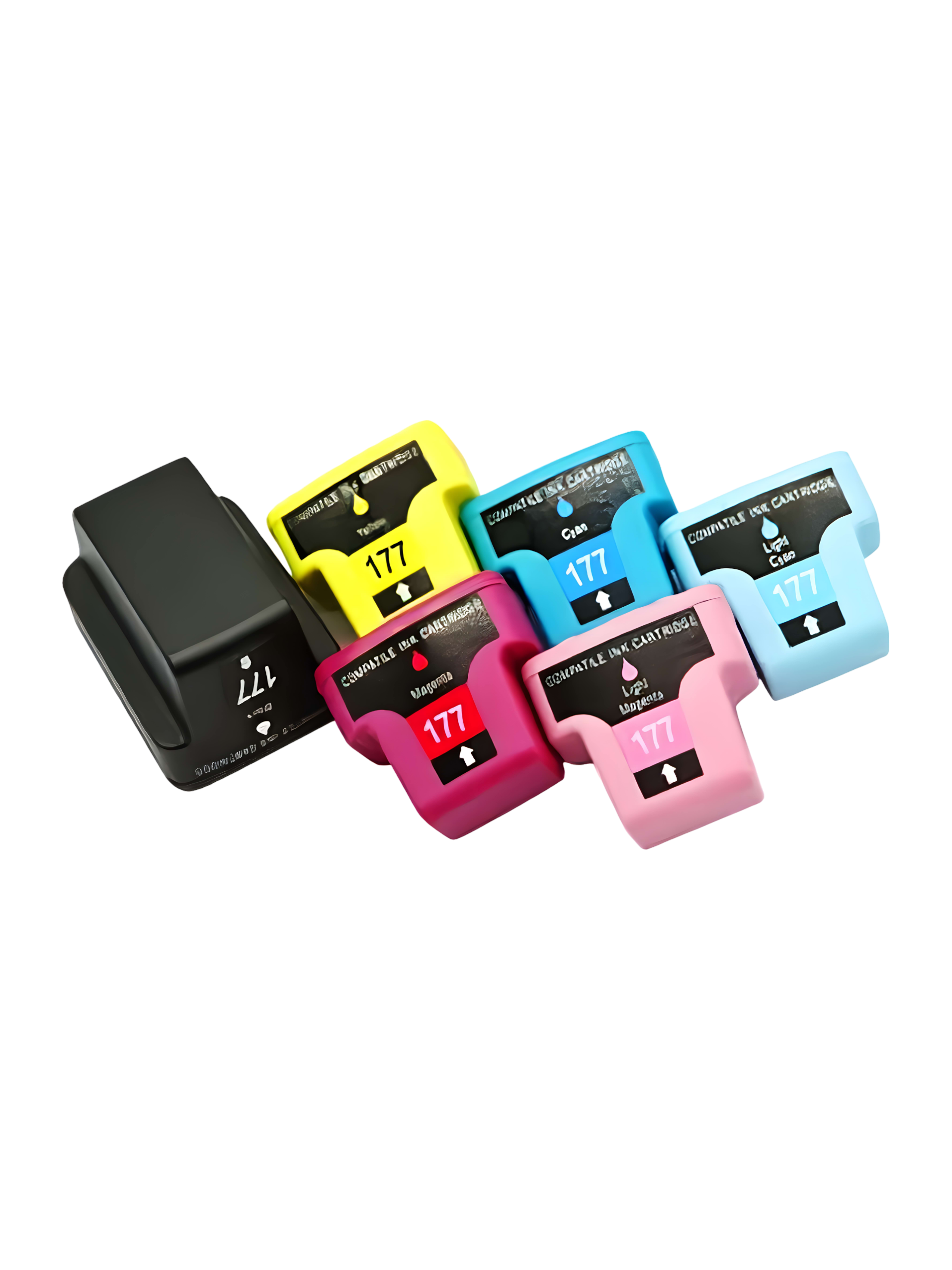 Картриджи 177 для HP PhotoSmart D7263 набор cmyk lclm 1