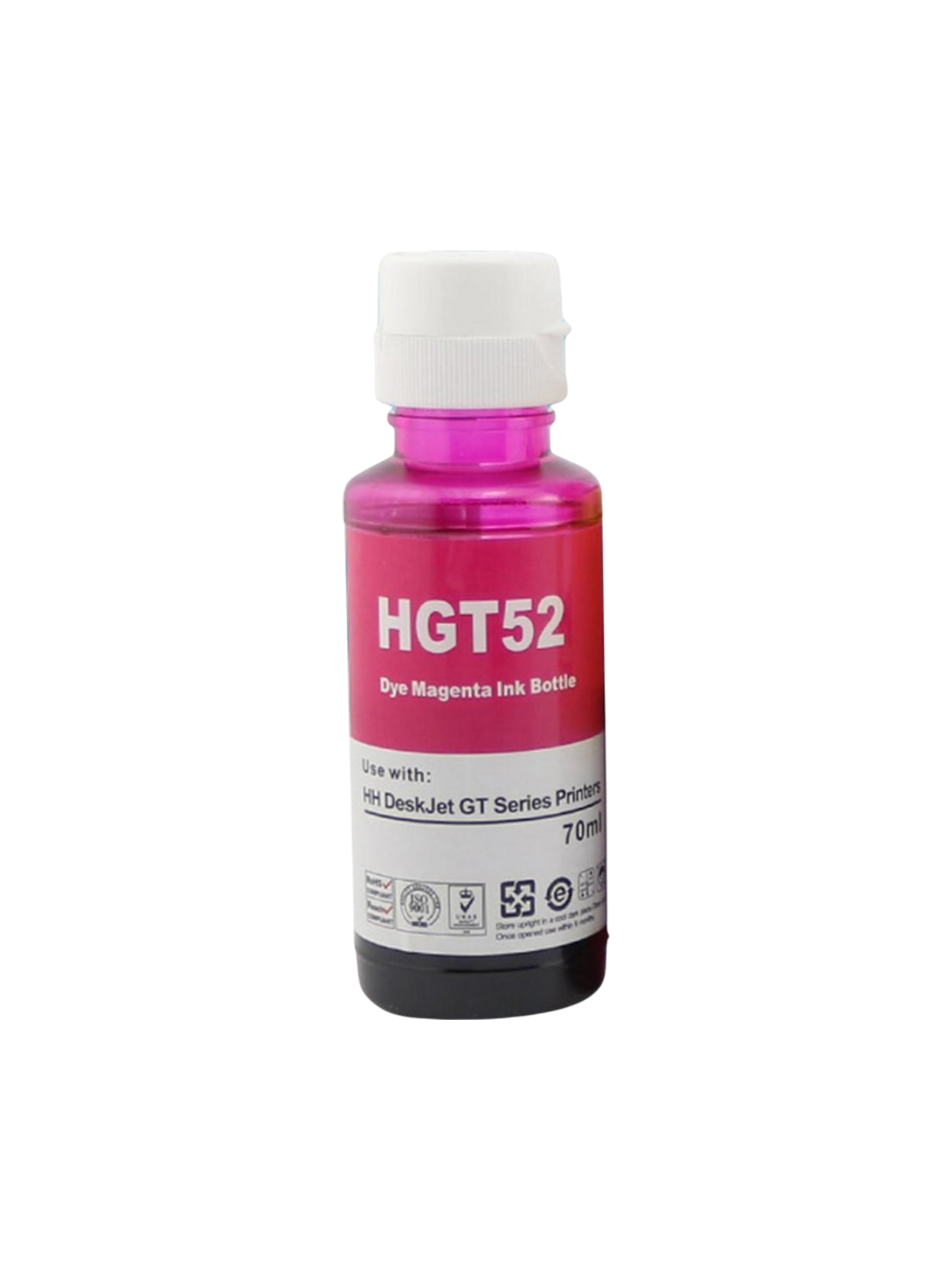 Чернила GT52 для HP Ink Tank 315 пурпурный 1