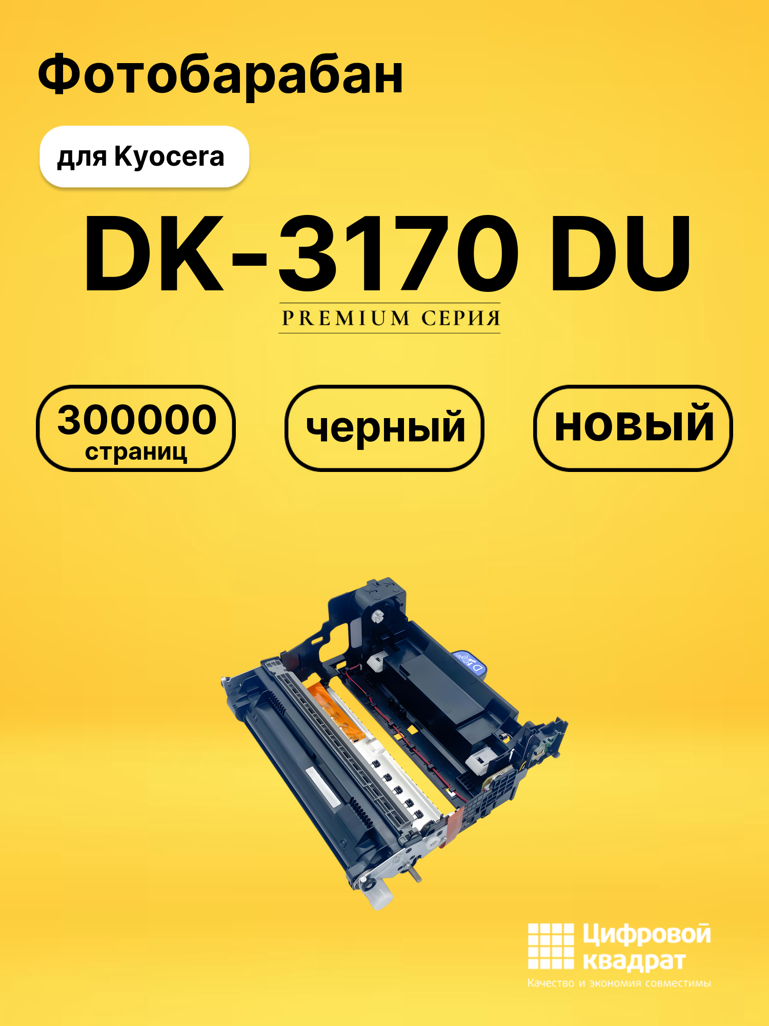 Фотобарабан DS DK-3170 DU Kyocera черный