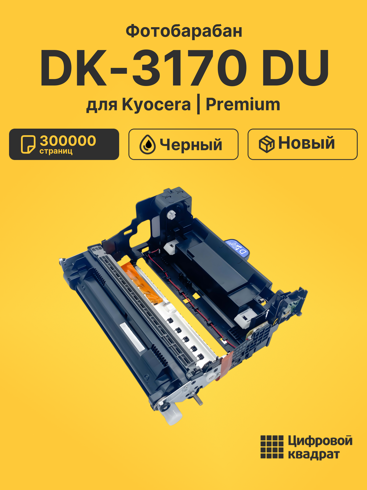 Фотобарабан DS DK-3170 DU Kyocera черный