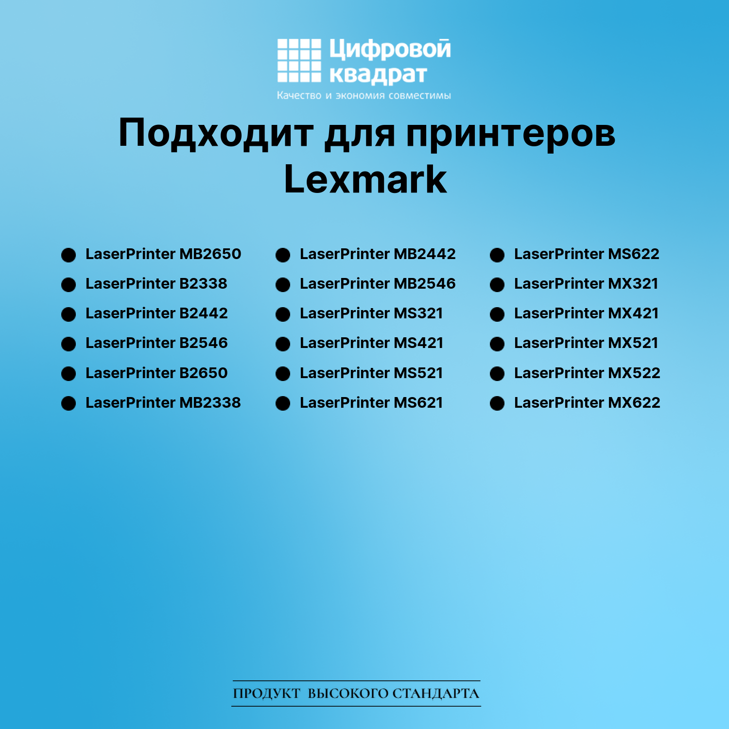 Картридж для Lexmark LaserPrinter MB2650, LP B2338 2