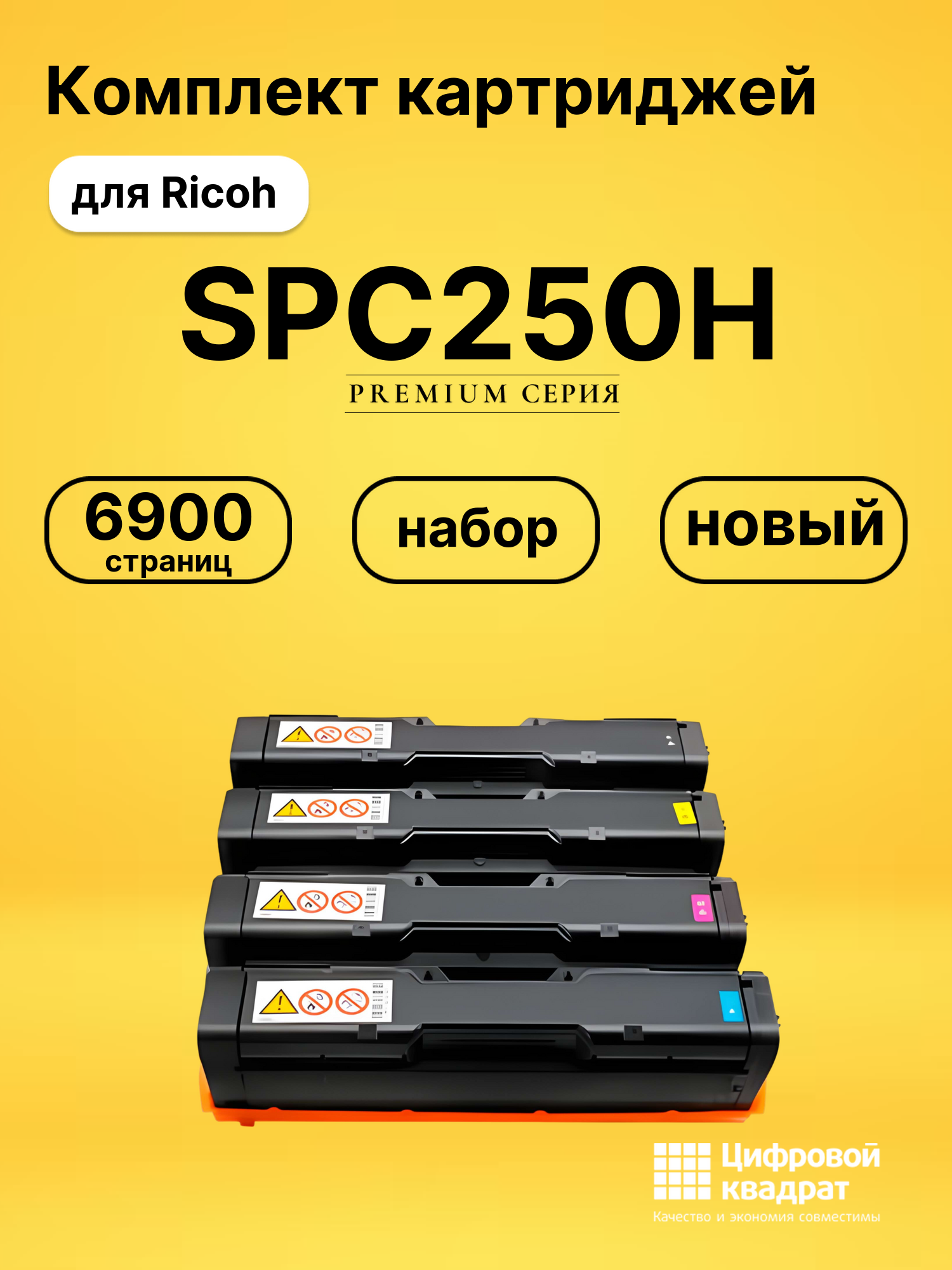Комплект картриджей DS SPC250H Ricoh