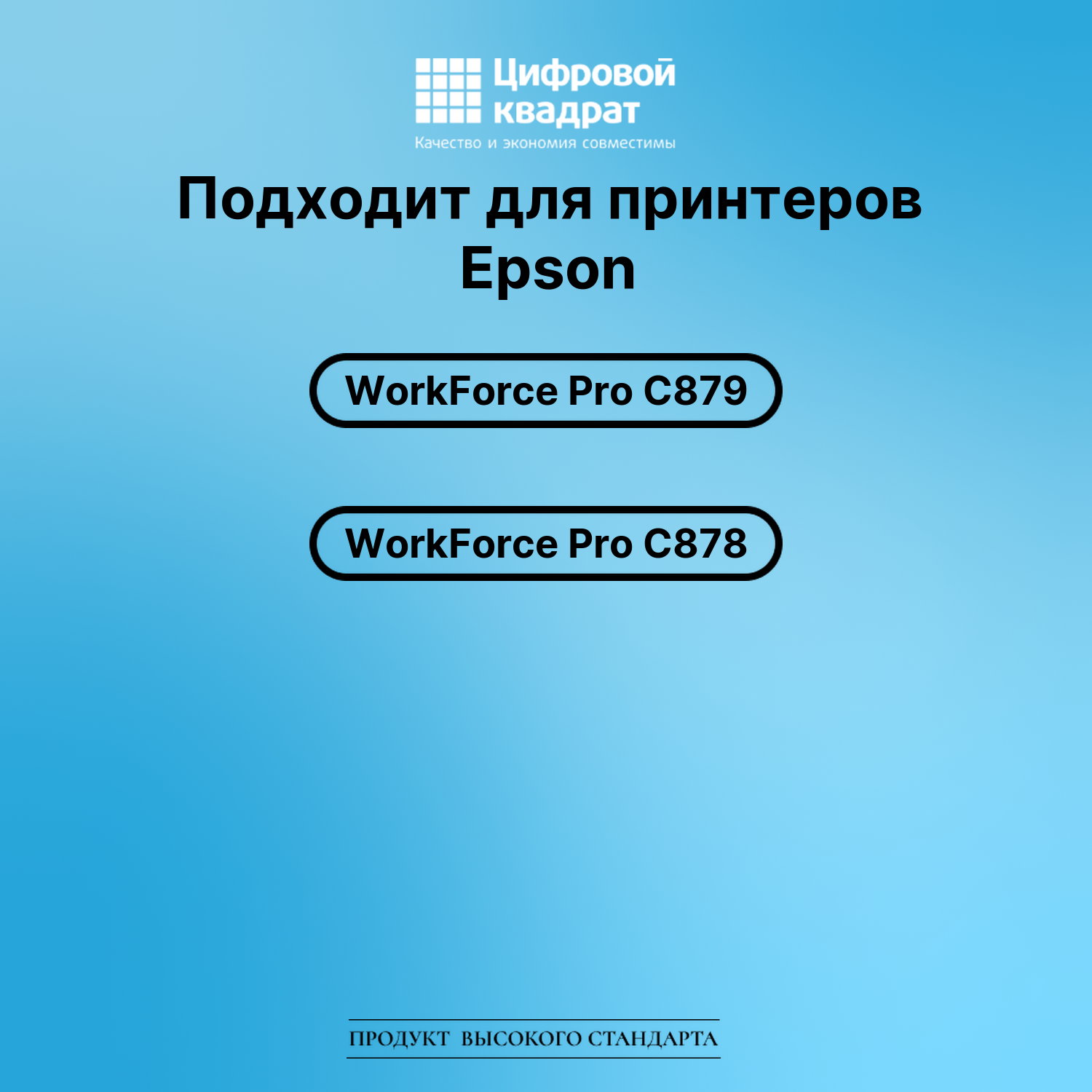 Картридж для Epson WorkForce Pro C879 (T05A1 Bk) 2