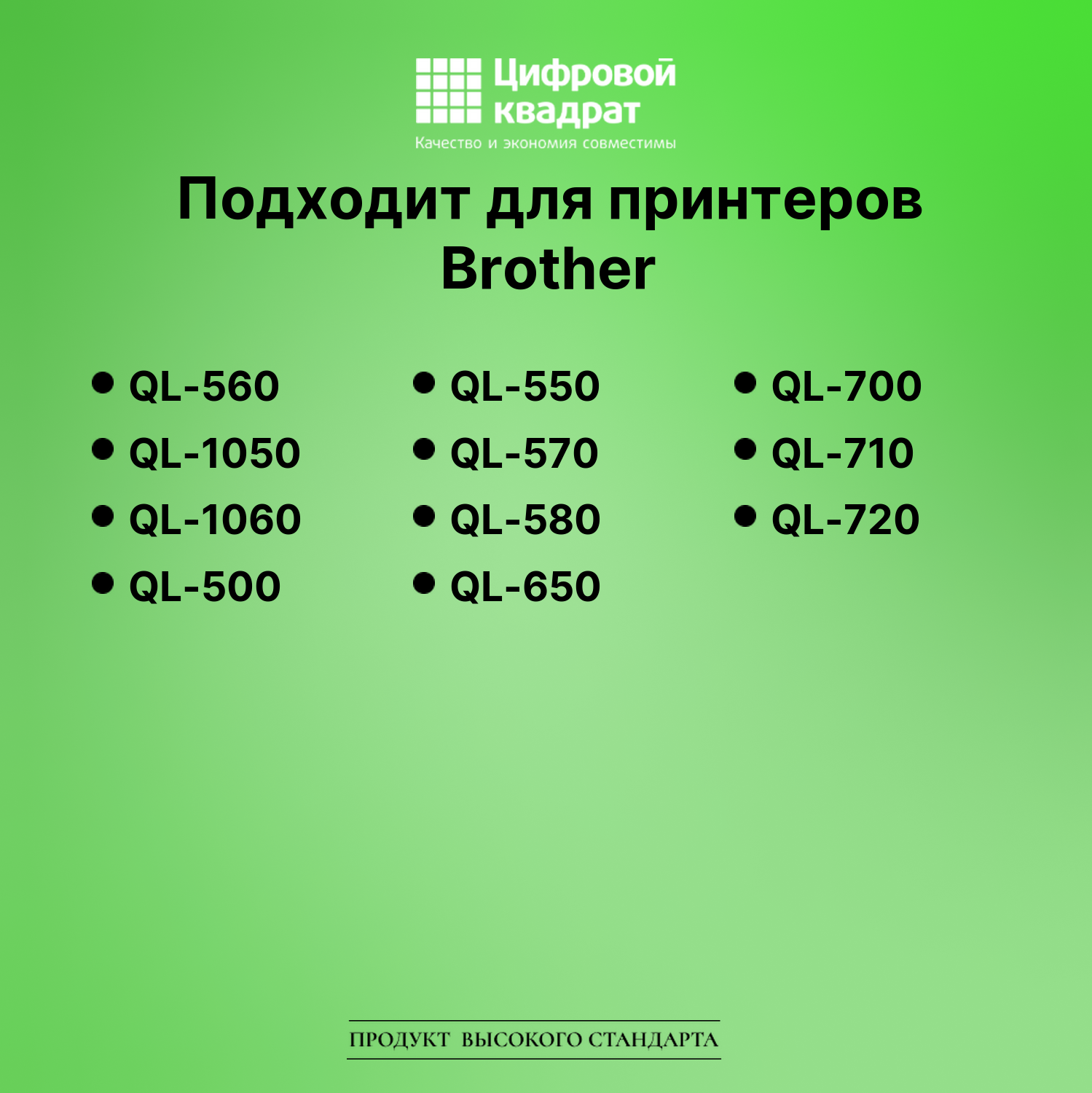 Картридж для Brother QL-560 (DK-11202), QL-1050 2