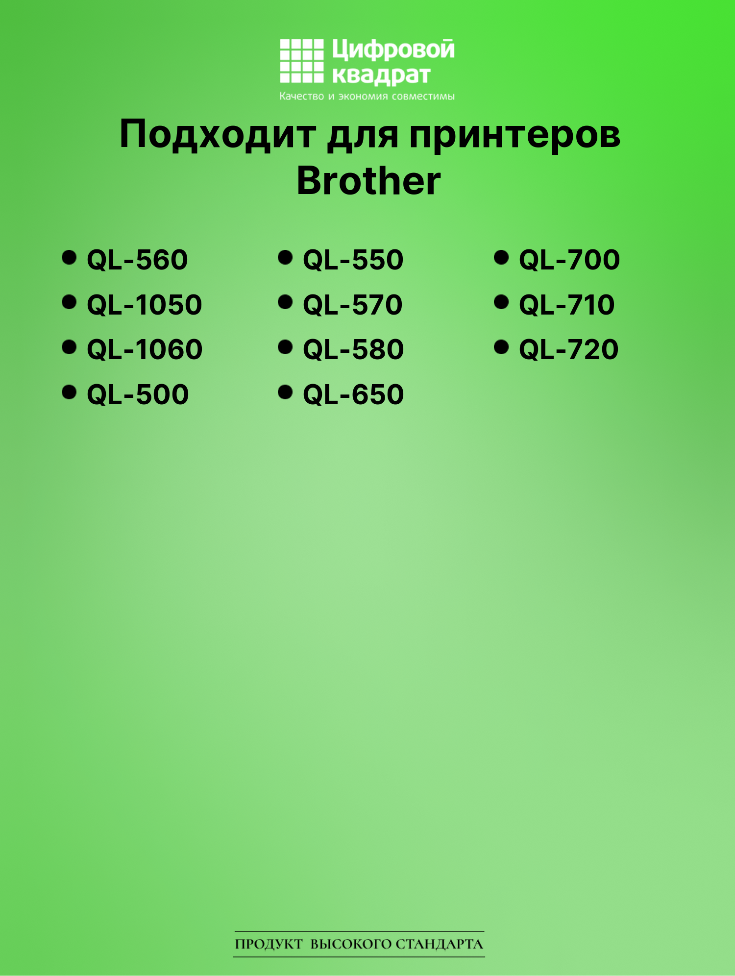 Картридж для Brother QL-560 (DK-11202), QL-1050 2