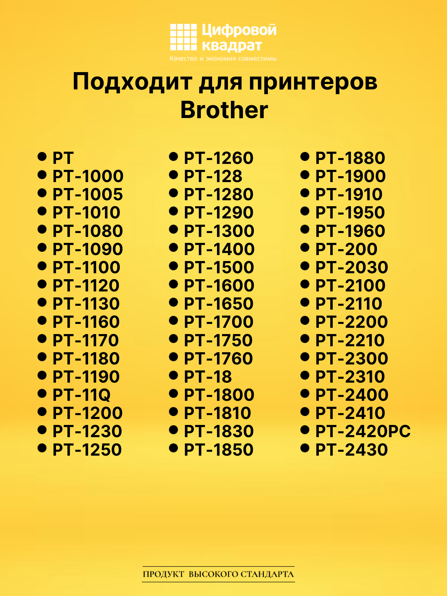 Лента для печати этикеток и наклеек TZE-S231 Brother 2