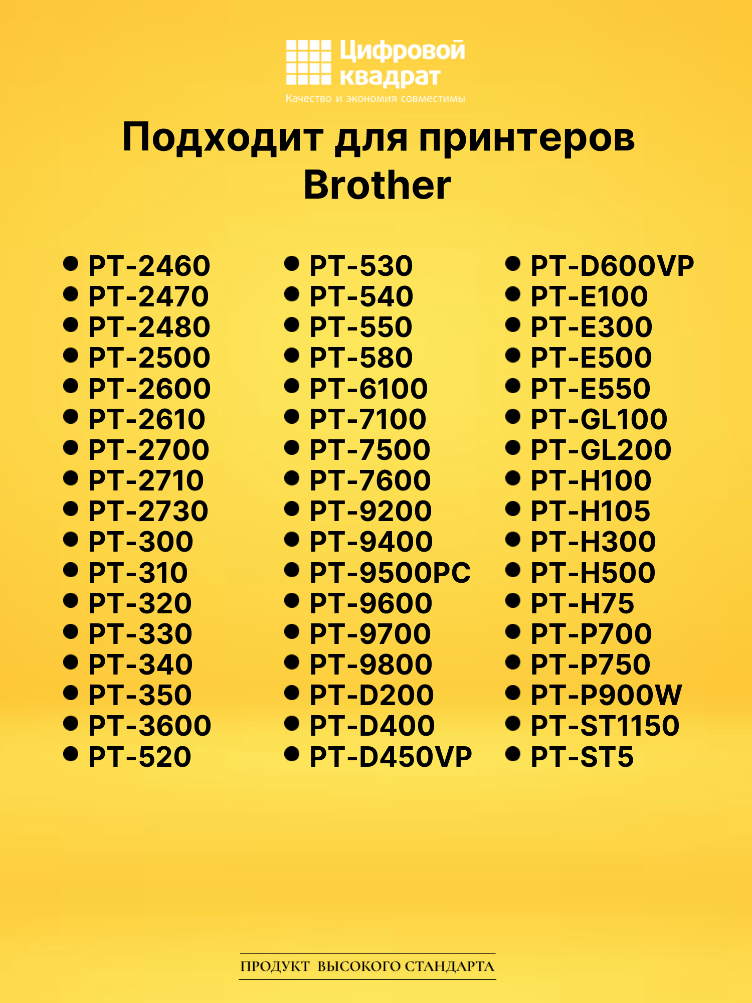 Лента для печати этикеток и наклеек TZE-S231 Brother 3