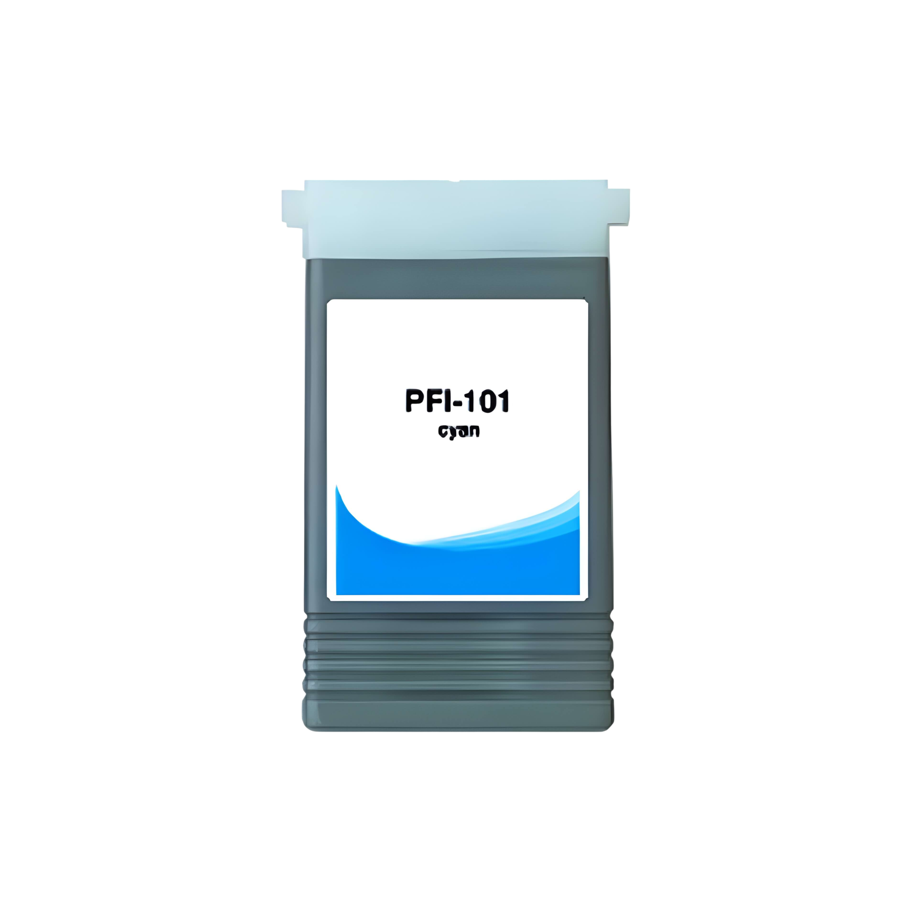 Картридж PFI-101C Canon голубой совместимый 1
