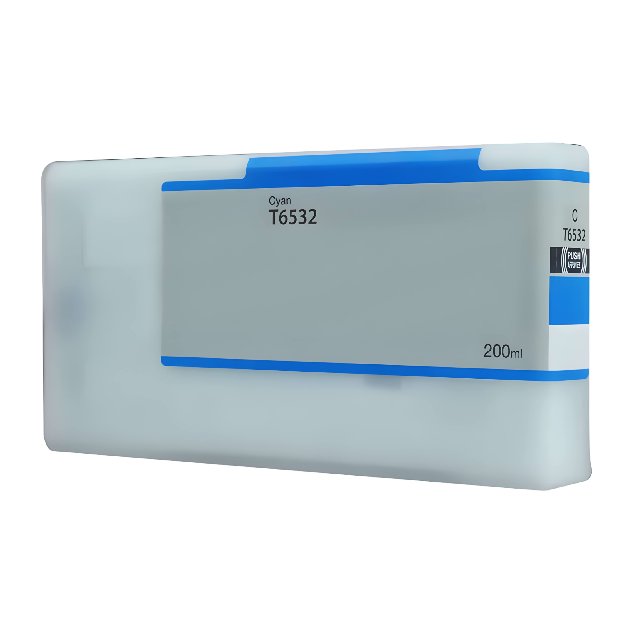Картридж T6532 Epson голубой совместимый 1