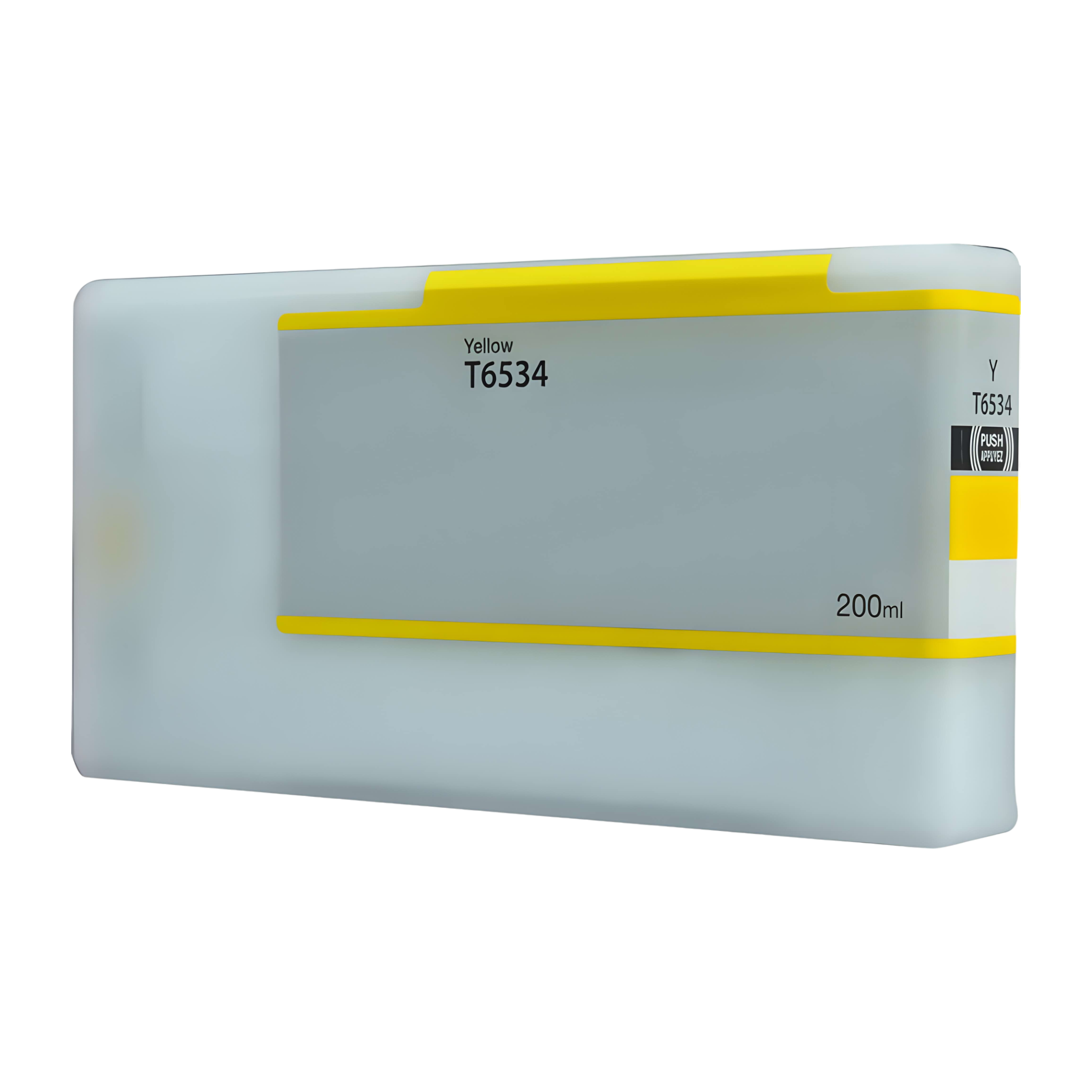 Картридж T6534 Epson желтый совместимый 1