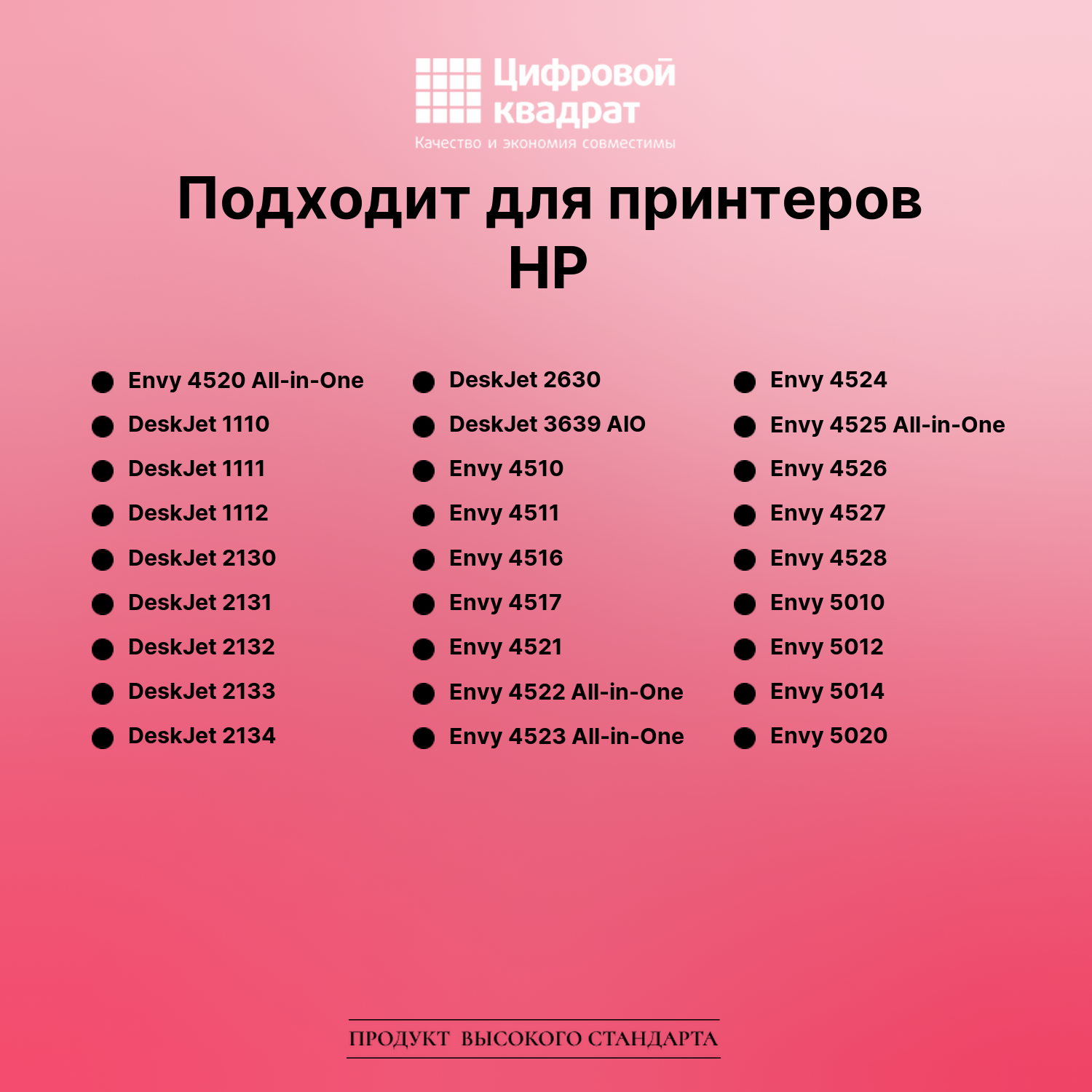 Картридж для HP Envy 4520 восстановленный 2