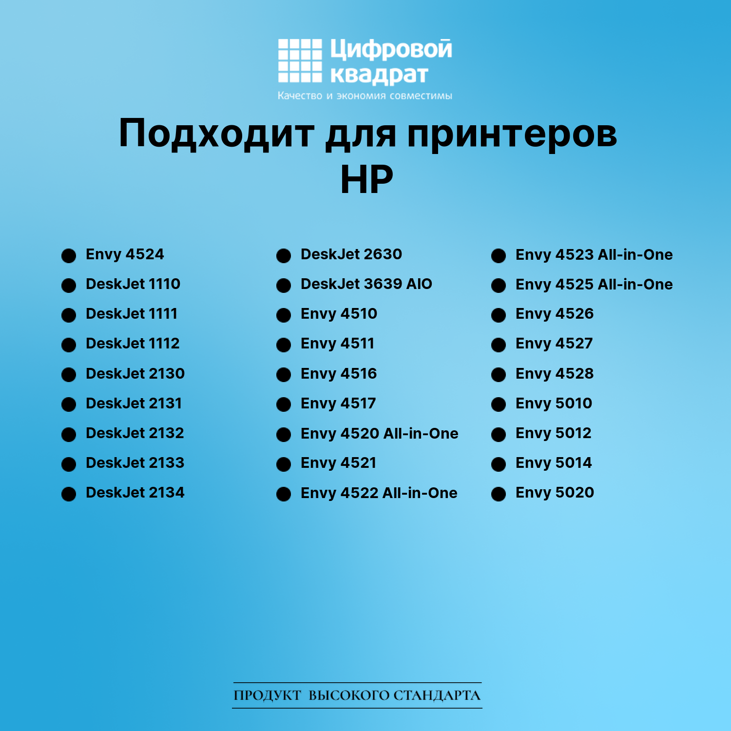 Картридж для HP Envy 4524 восстановленный 2