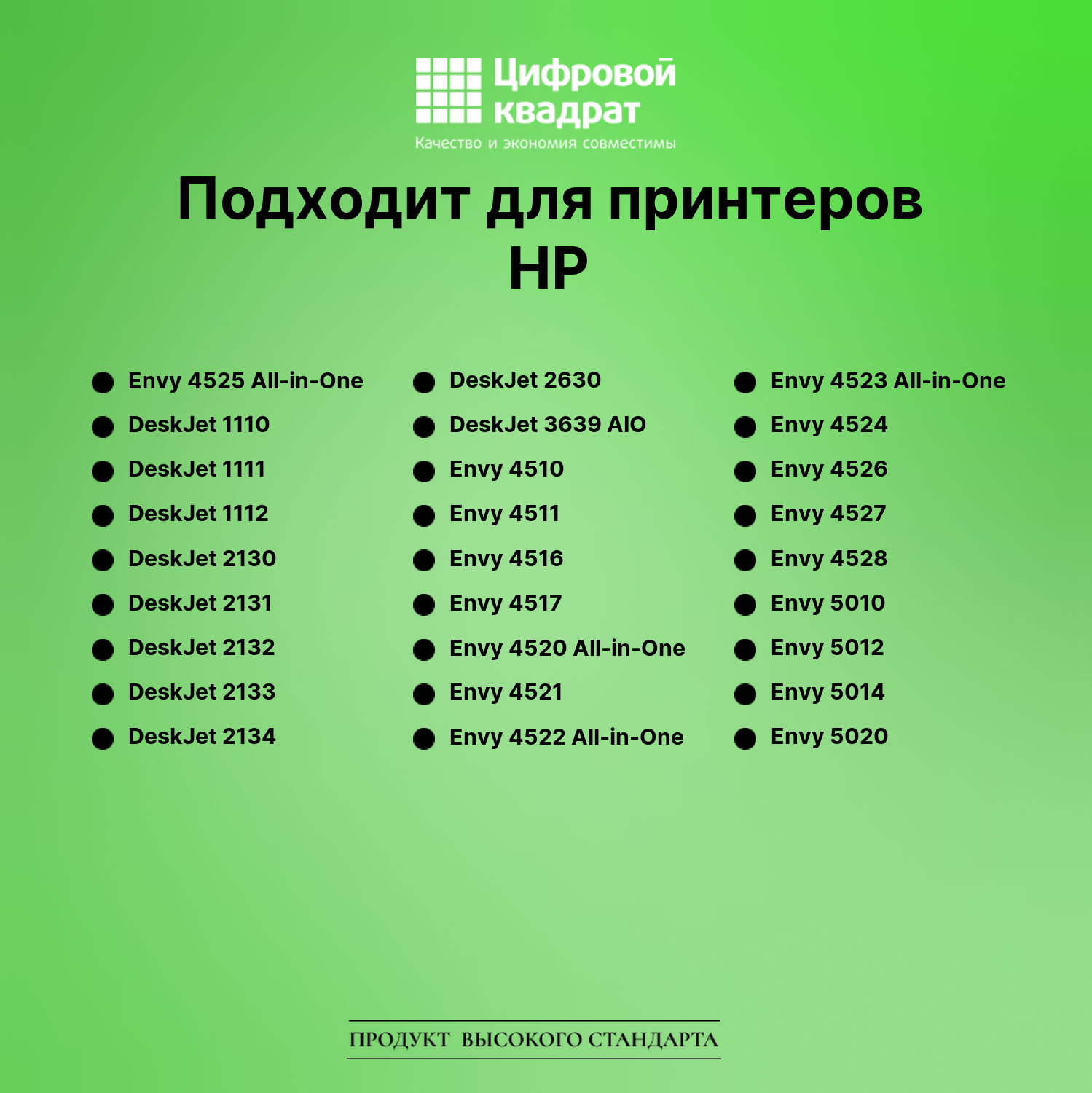 Картридж для HP Envy 4525 восстановленный 2