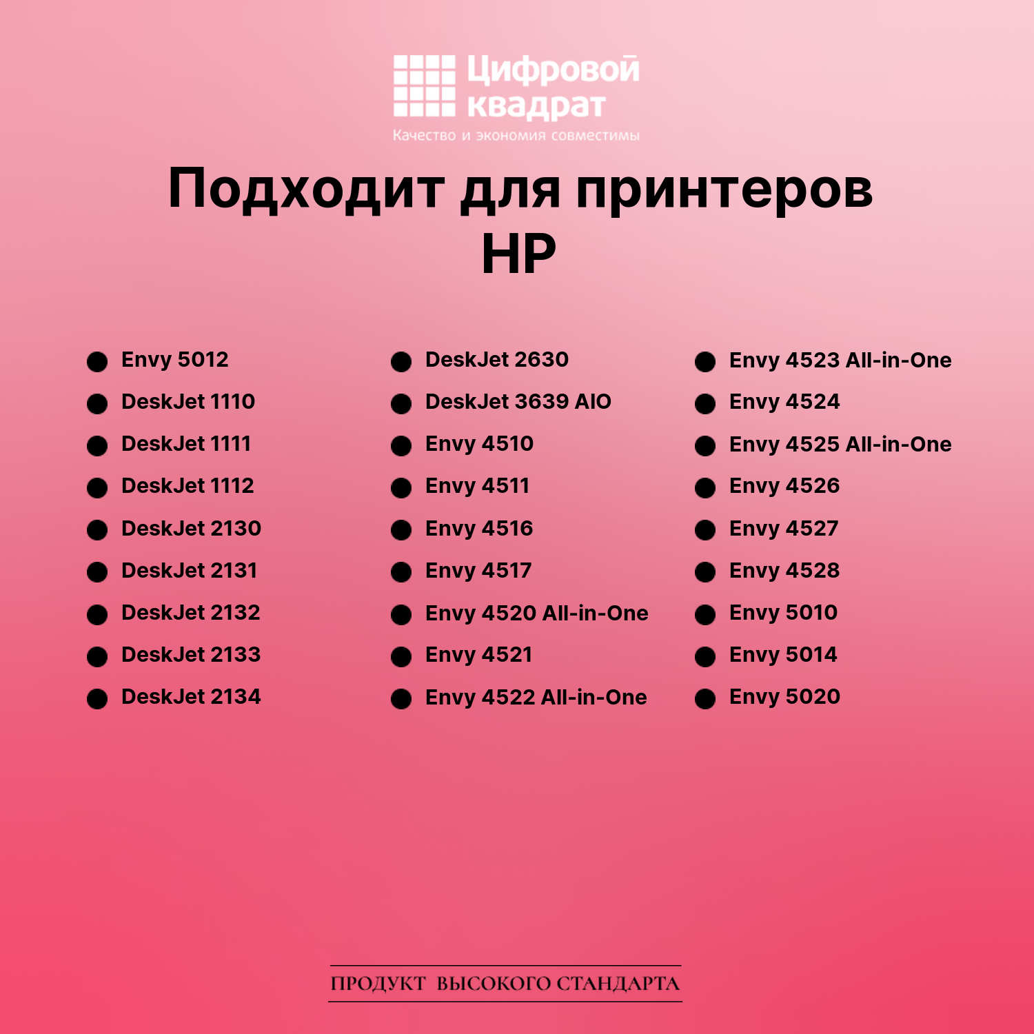 Картридж для HP Envy 5012 восстановленный 2