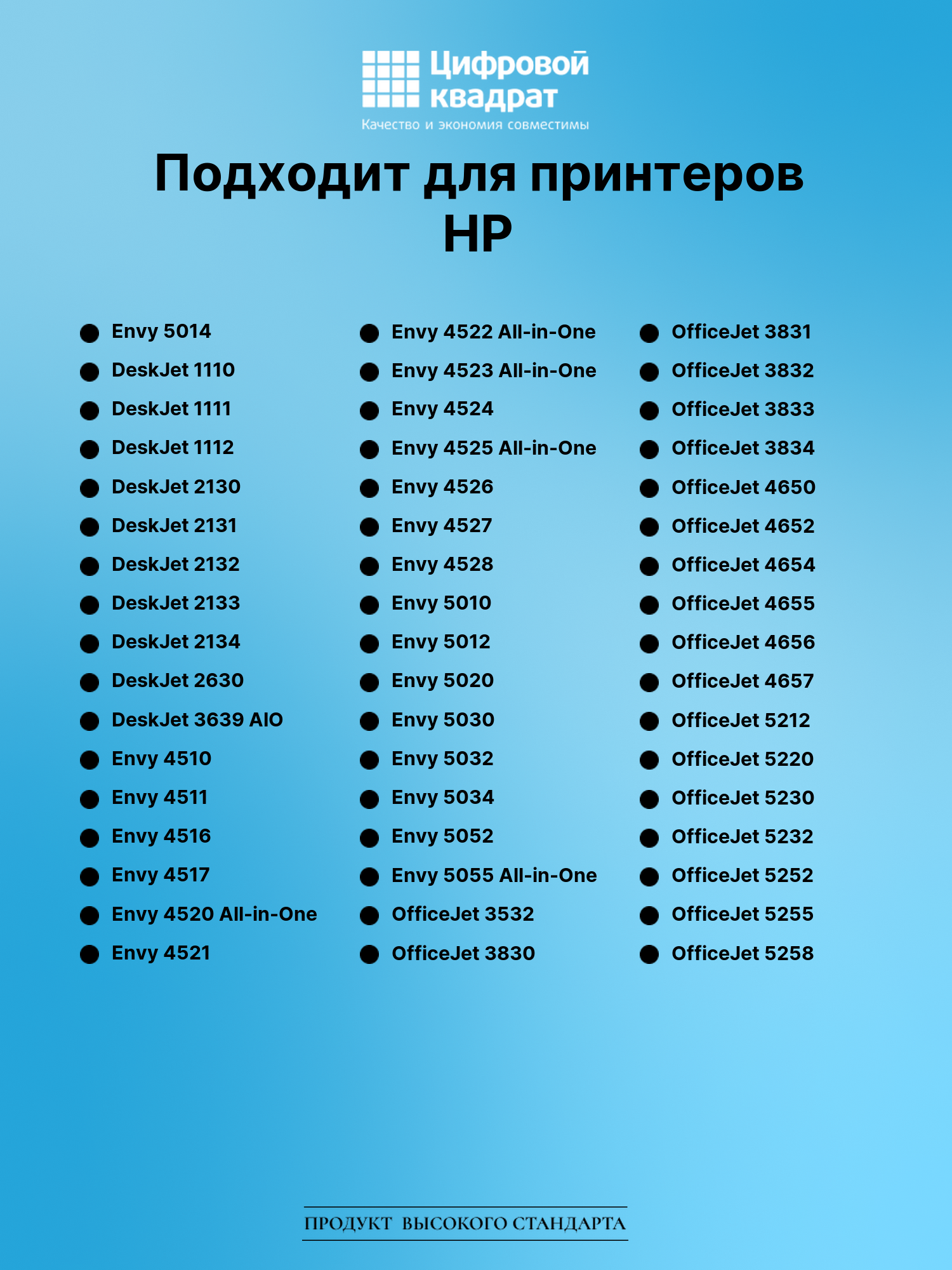 Картридж для HP Envy 5014 восстановленный 2