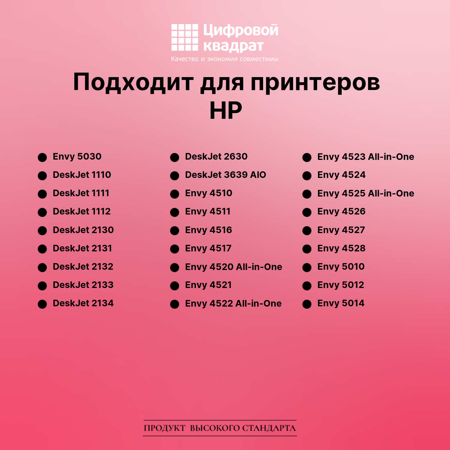 Картридж для HP Envy 5030 восстановленный 2