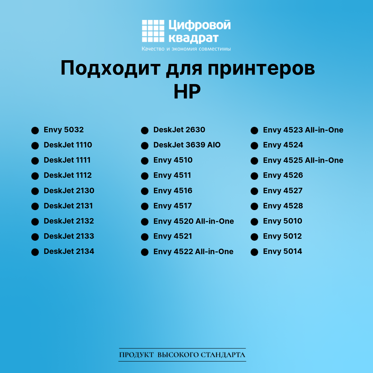 Картридж для HP Envy 5032 восстановленный 2