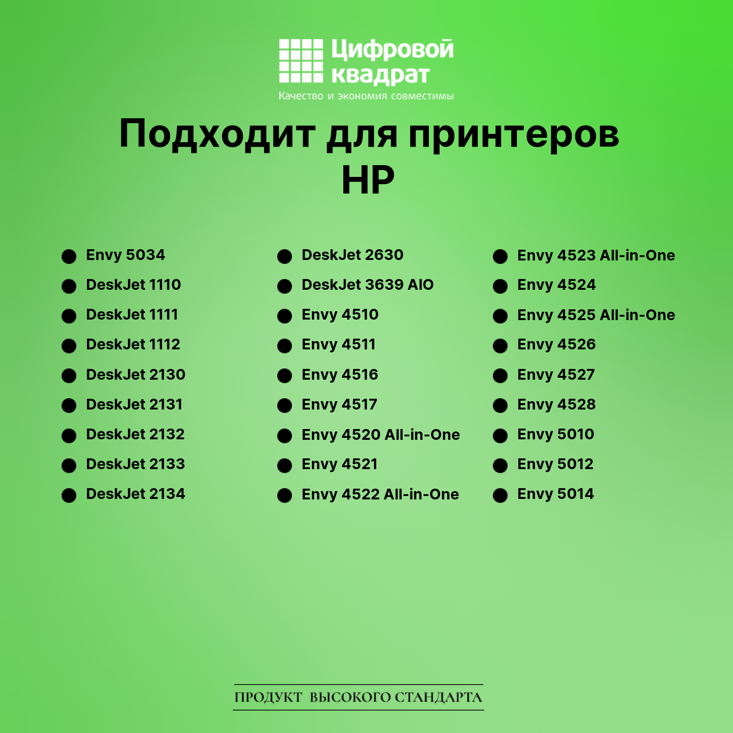 Картридж для HP Envy 5034 восстановленный 2