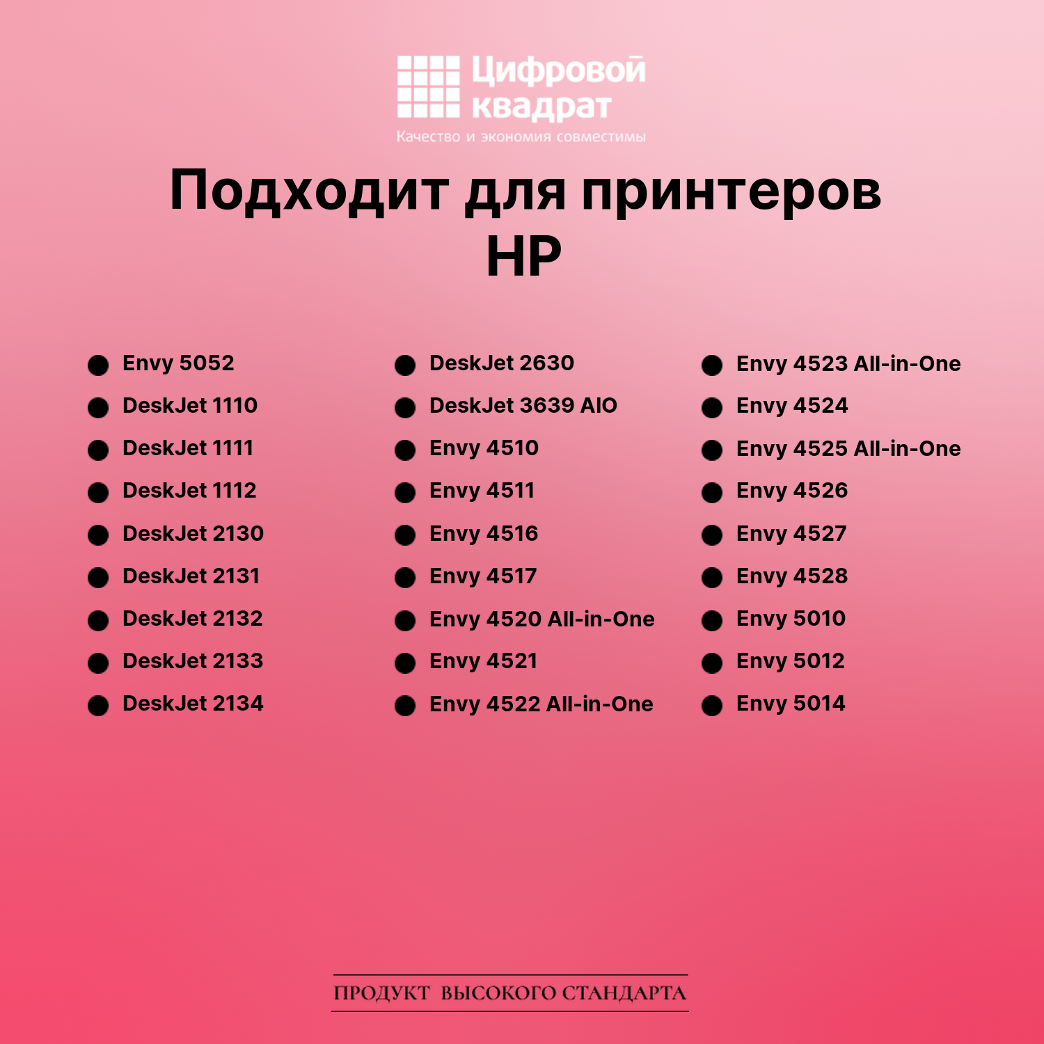 Картридж для HP Envy 5052 восстановленный 2