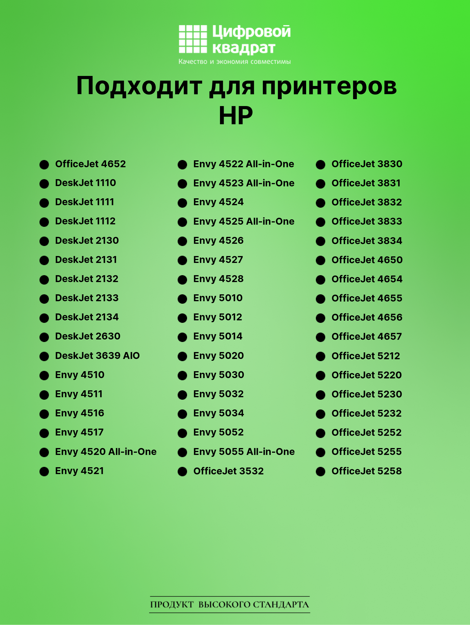 Картридж для HP Office 4652 восстановленный 2