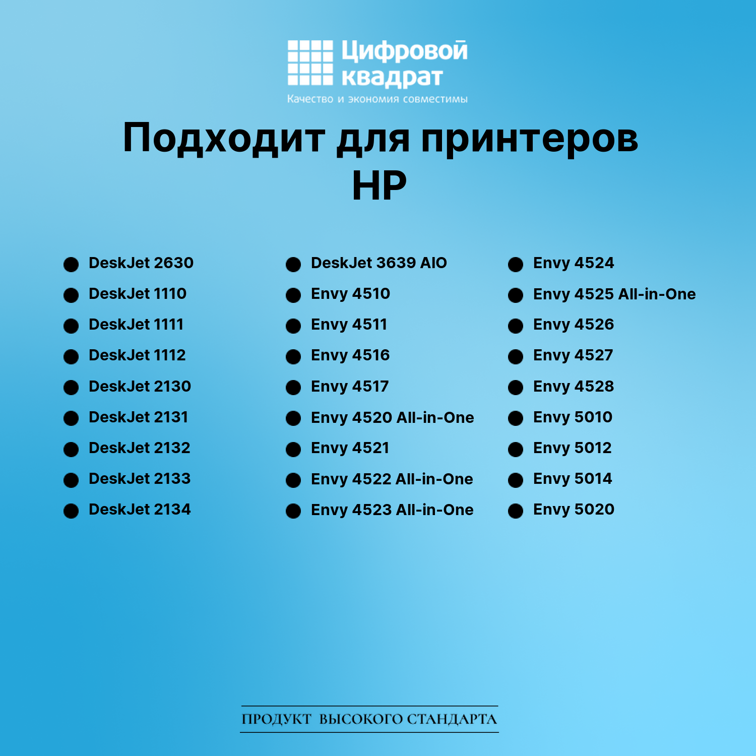 Картридж для HP DeskJet 2630 восстановленный 2