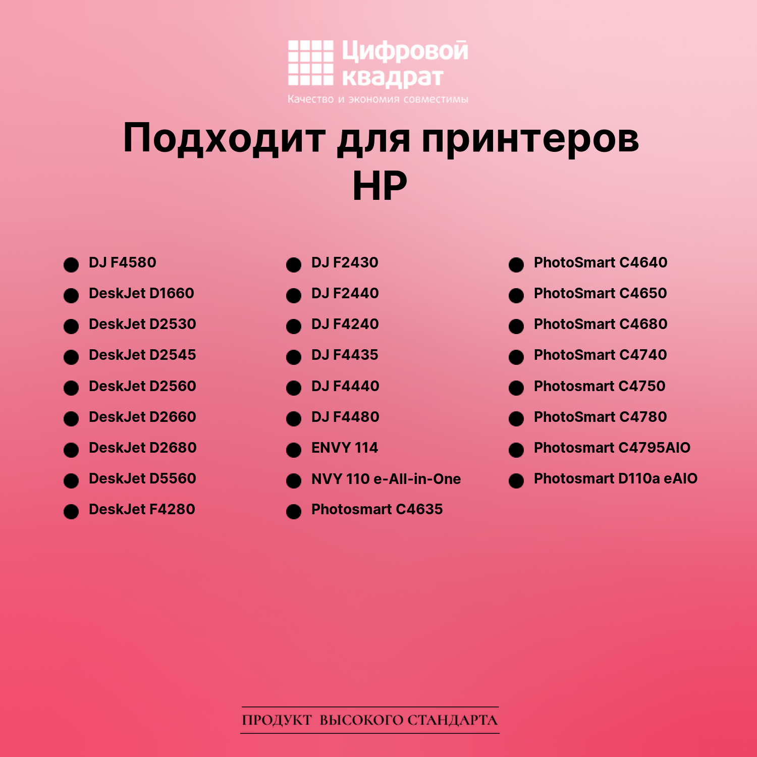 Картридж для HP Deskjet F4580AIO восстановленный 2