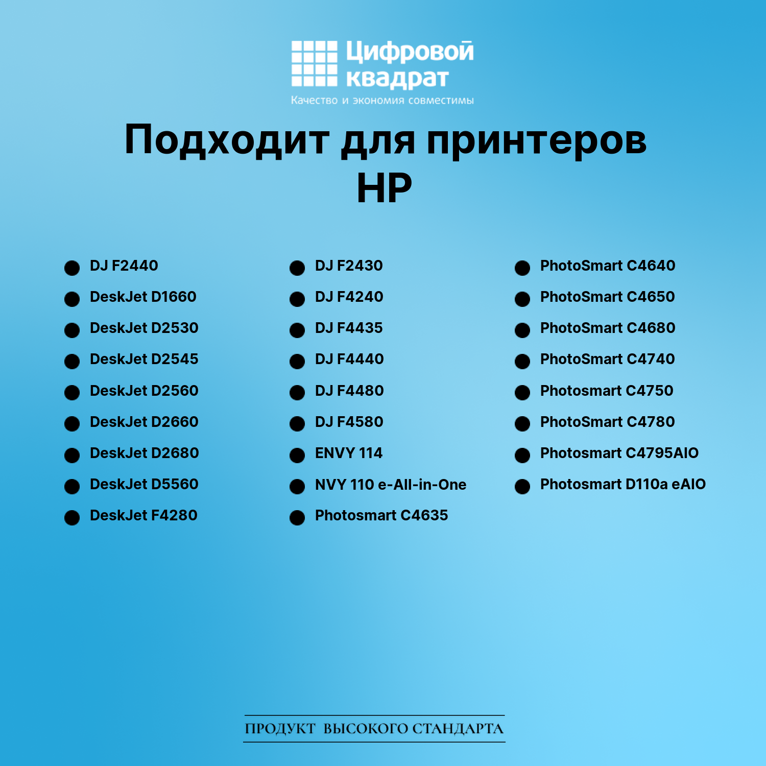 Картридж для HP Deskjet F2440 восстановленный 2