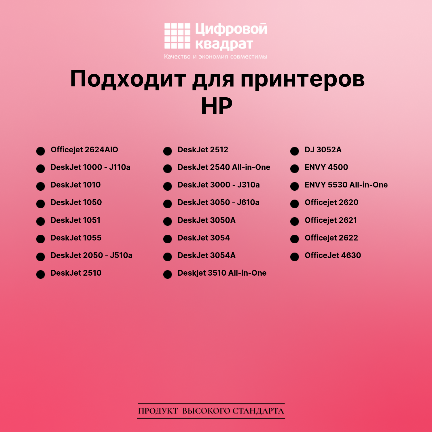 Картридж для HP Officejet 2624AIO восстановленный 2