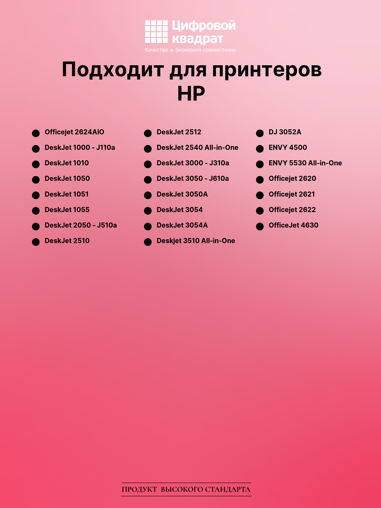 Картридж для HP Officejet 2624AIO восстановленный 2