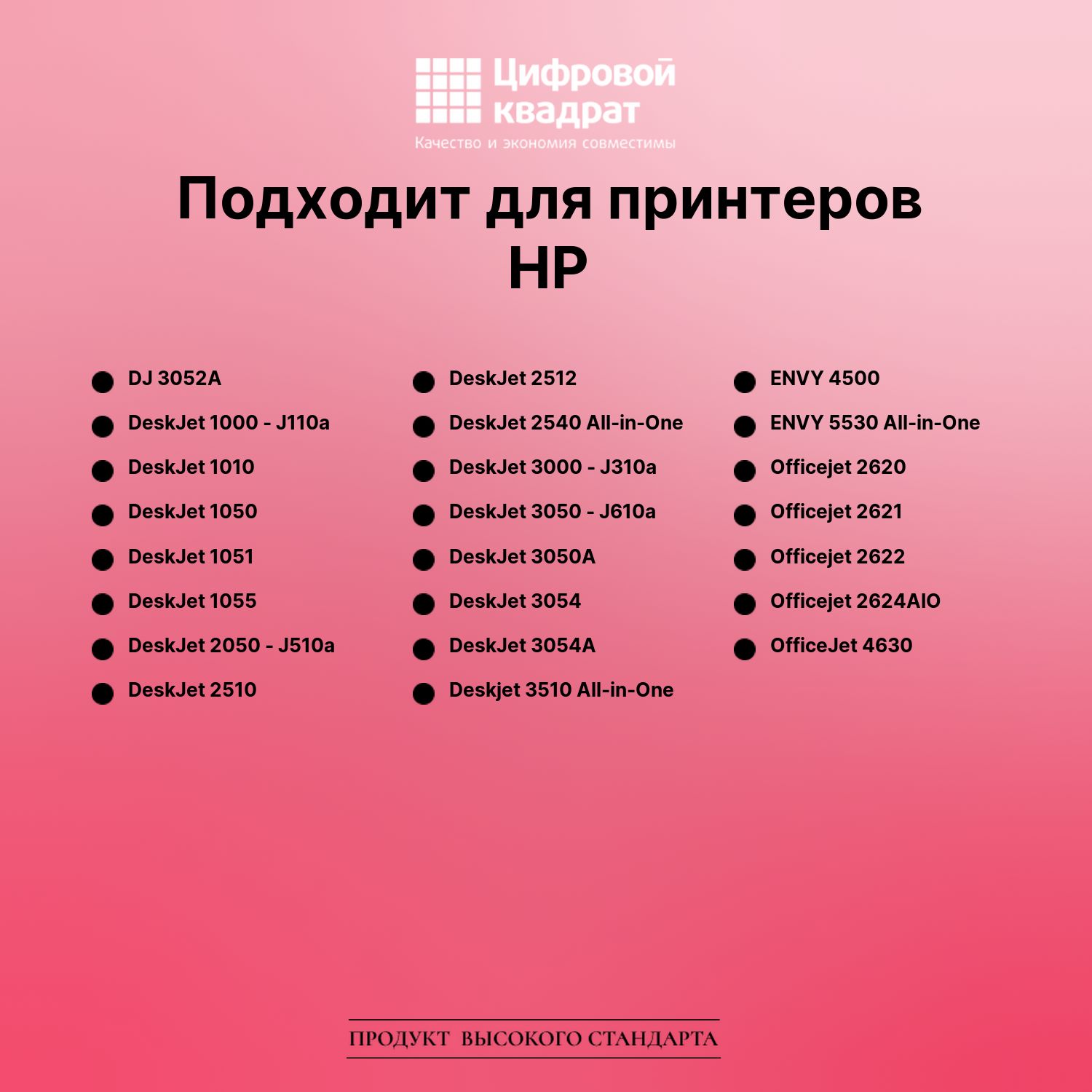 Картридж для HP Deskjet 3052A восстановленный 2