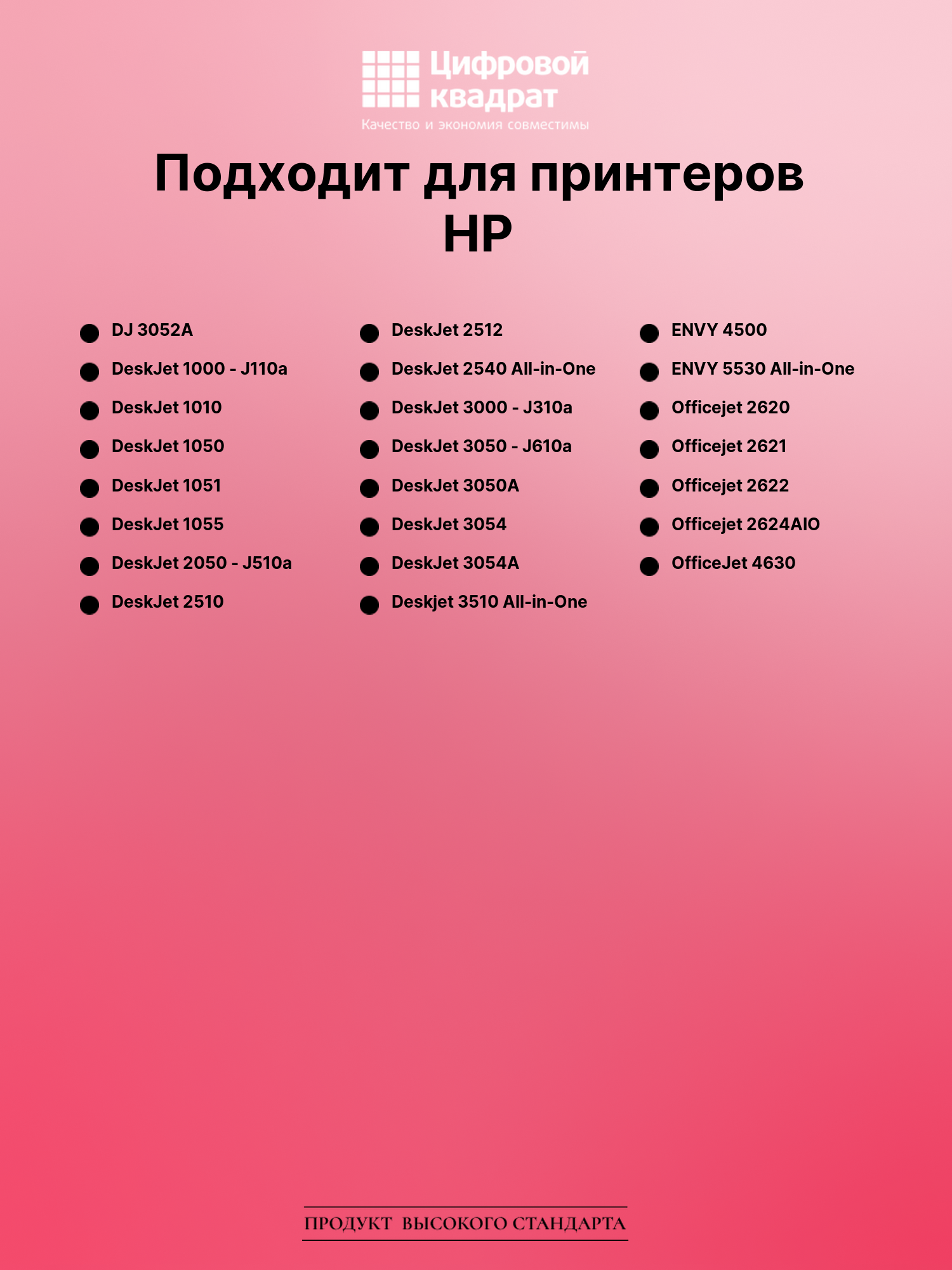 Картридж для HP Deskjet 3052A восстановленный 2