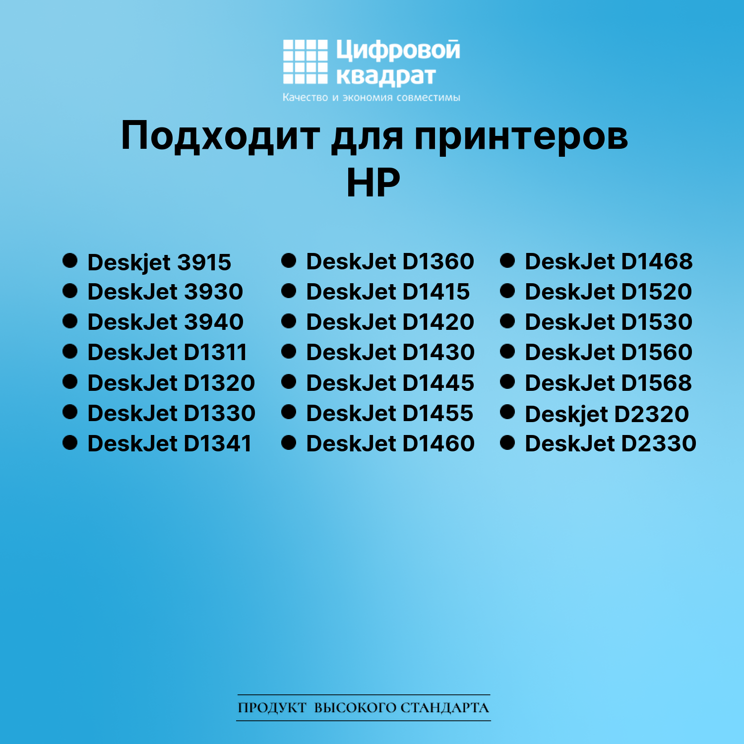 Картридж для HP Deskjet 3915 восстановленный 2