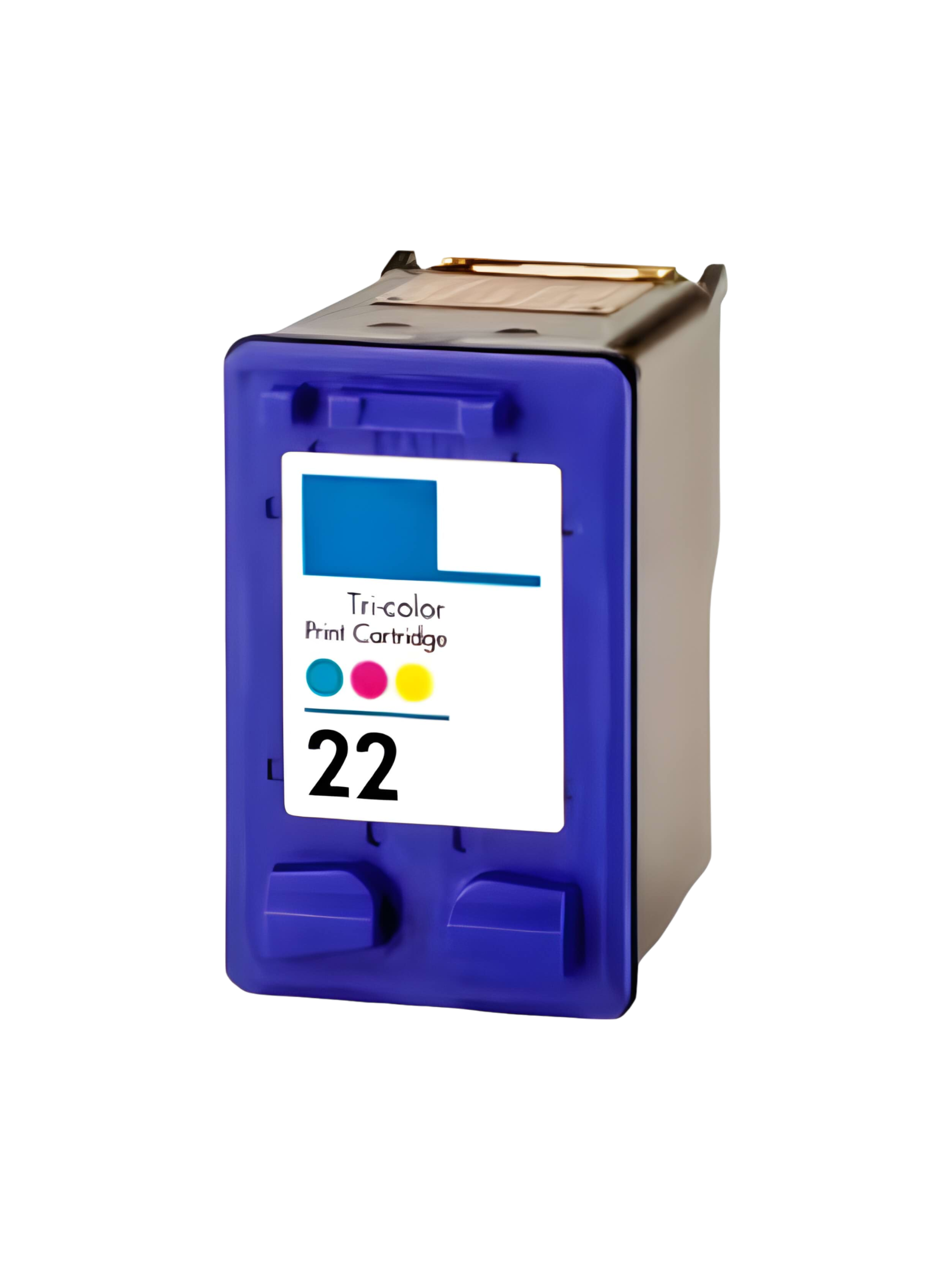 Картридж №22 HP C9352AE цветной восстановленный 1