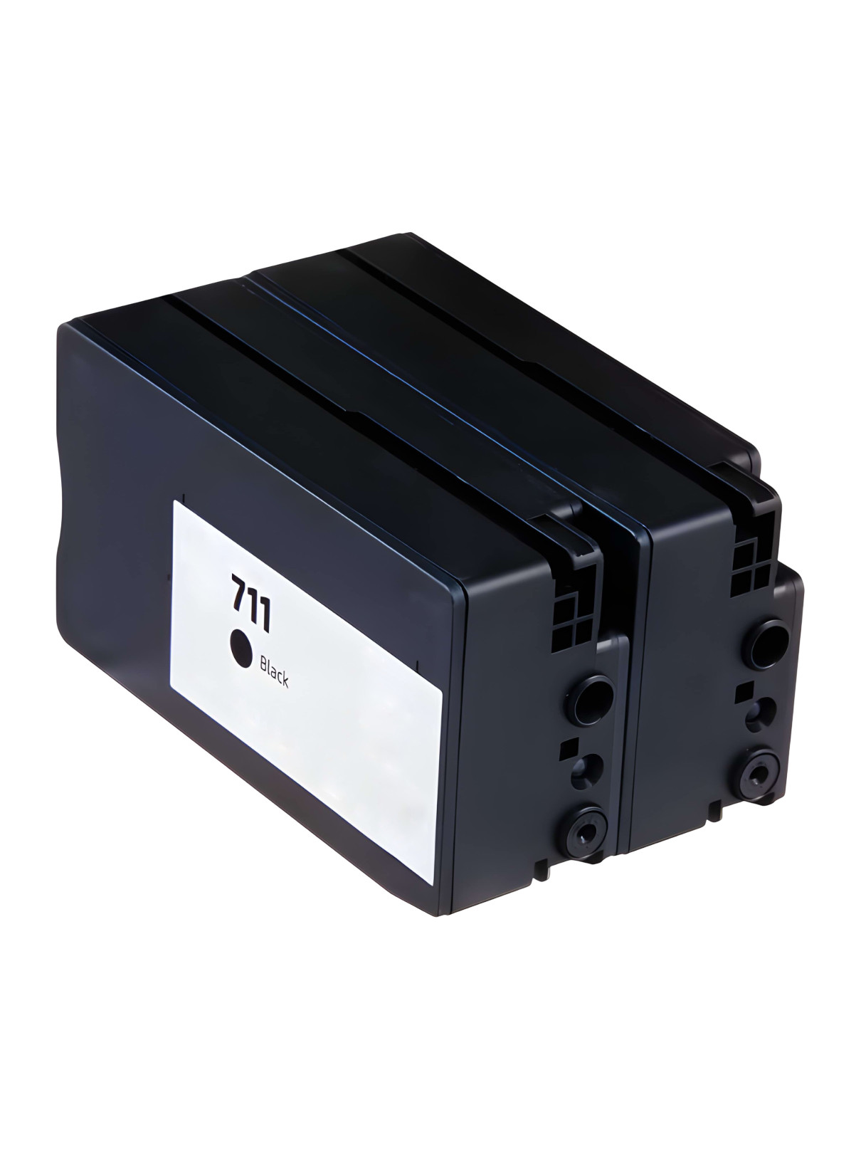 Картриджи №711 х 2 шт для HP DJ T120, DJ T125 черный 1