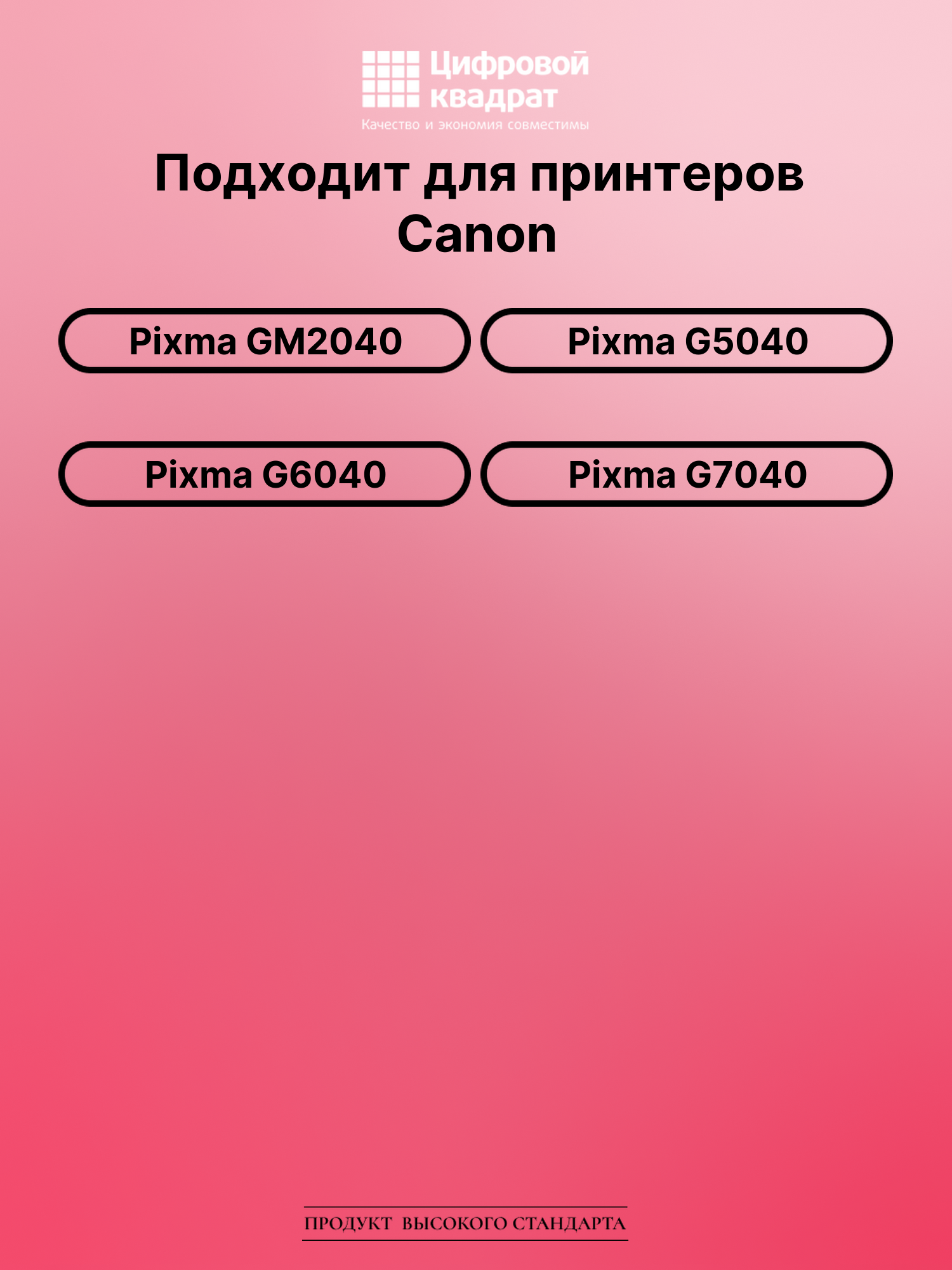 Чернила для Canon PIXMA GM2040 совместимые 2