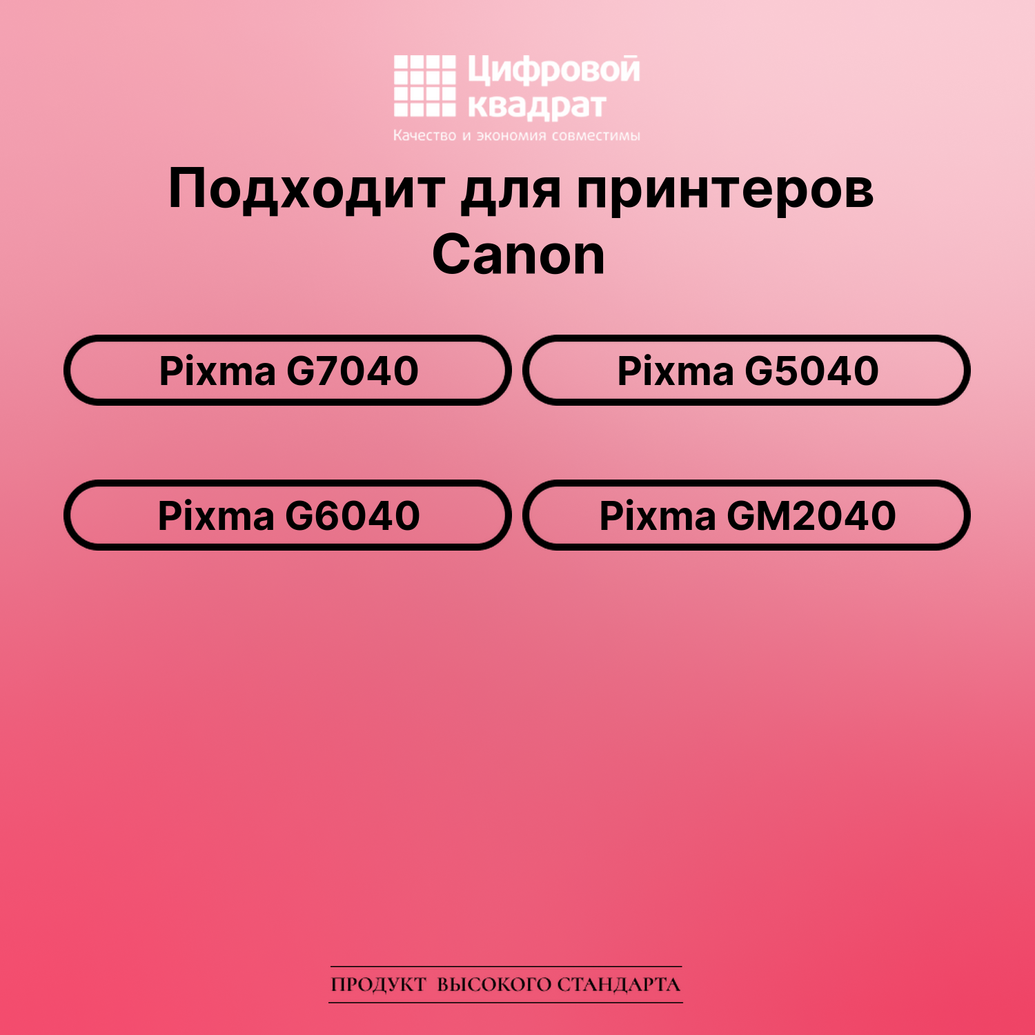 Чернила для Canon PIXMA G7040 совместимые 2