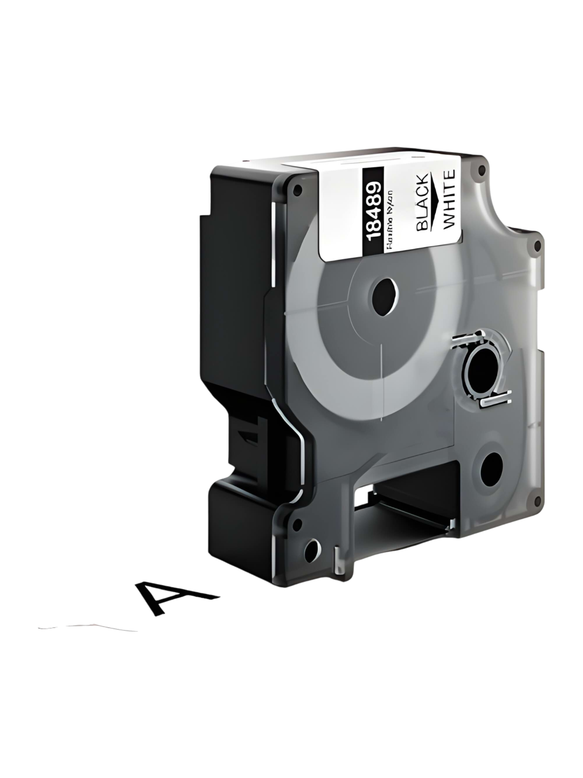 Лента для печати этикеток и наклеек S0718120 Epson 18489 черный на белом совместимый 1