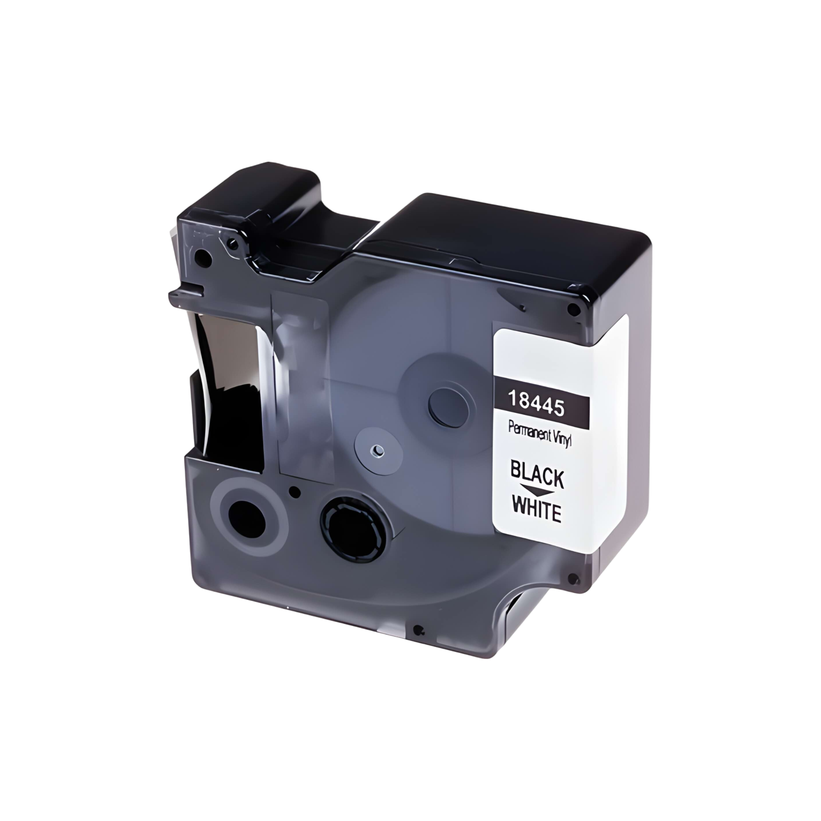 Лента для печати этикеток и наклеек S0718620 Epson 18445 черный на белом совместимый 1
