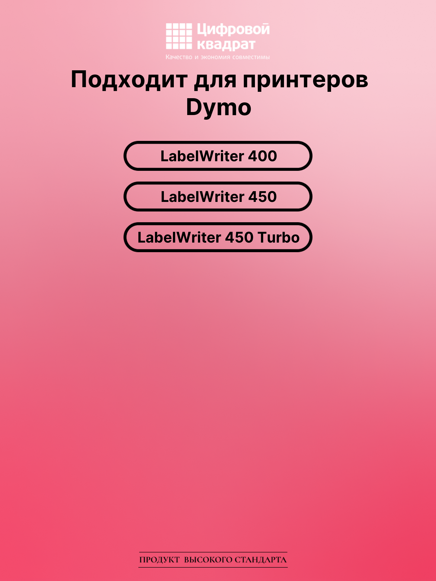 Лента для печати этикеток и наклеек для Dymo LabelWriter 400 2